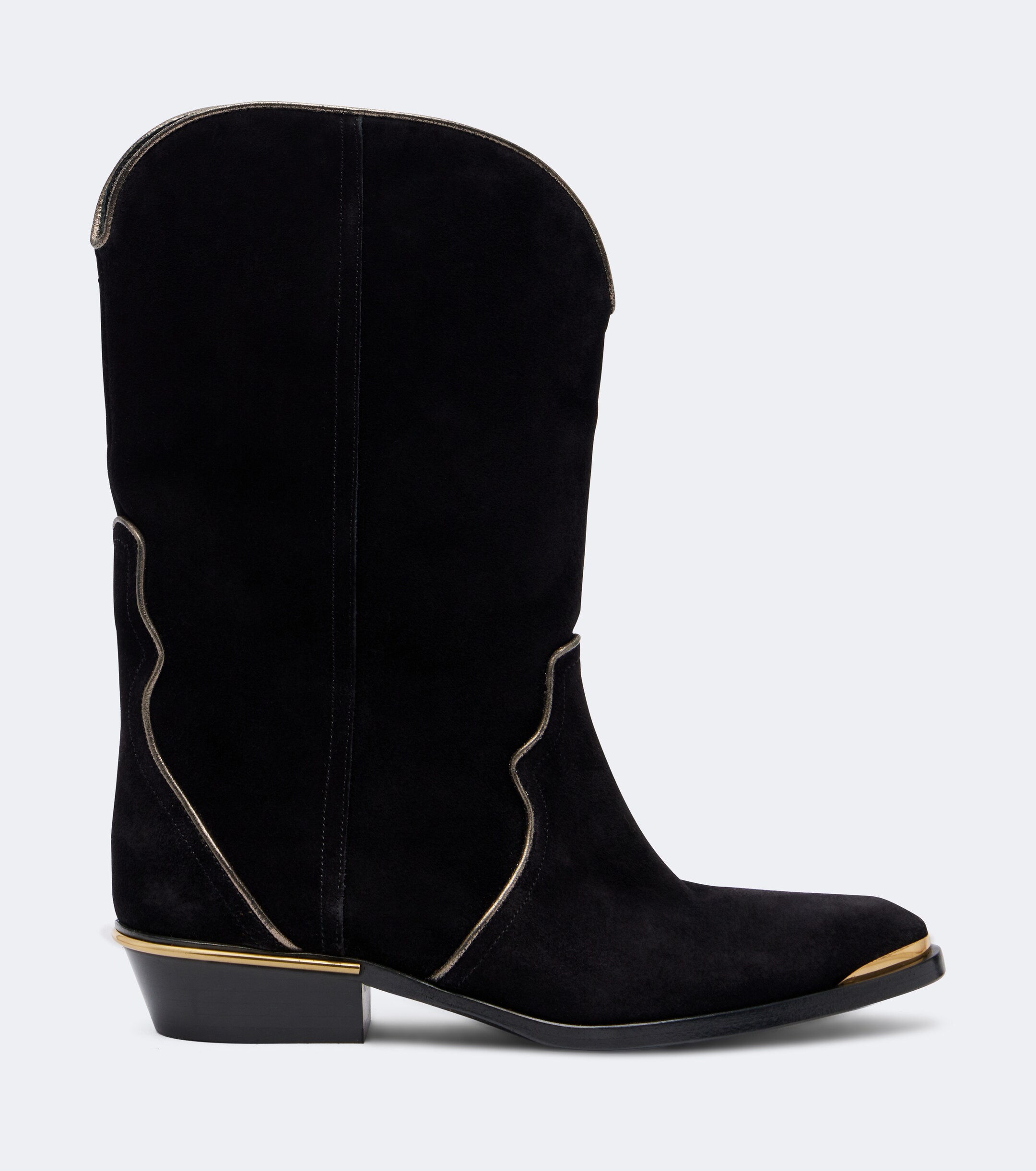 Isabel Marant Isabel Marant Elbini suede cowboy boots