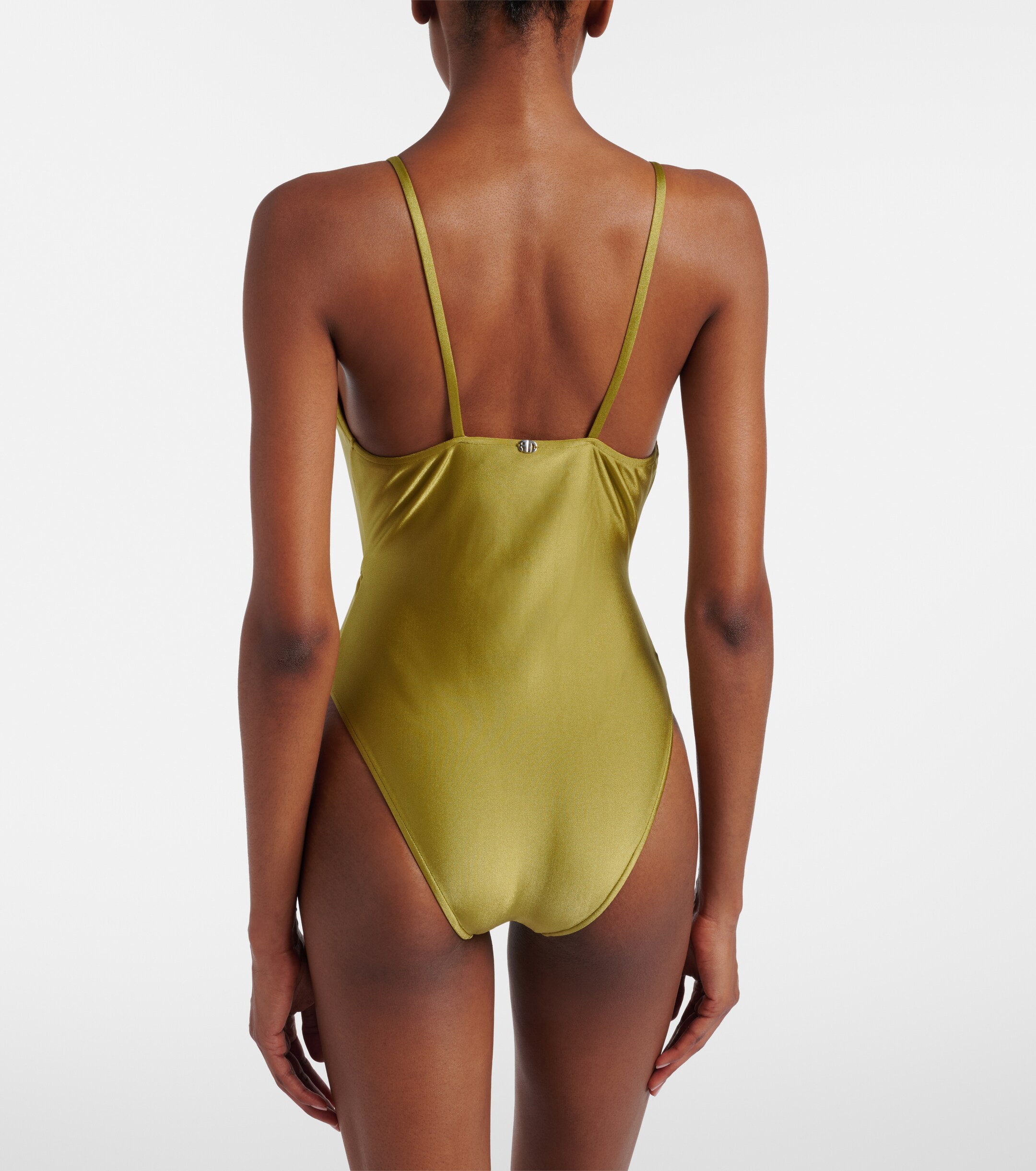 Adriana Degreas Adriana Degreas Belted embellished swimsuit