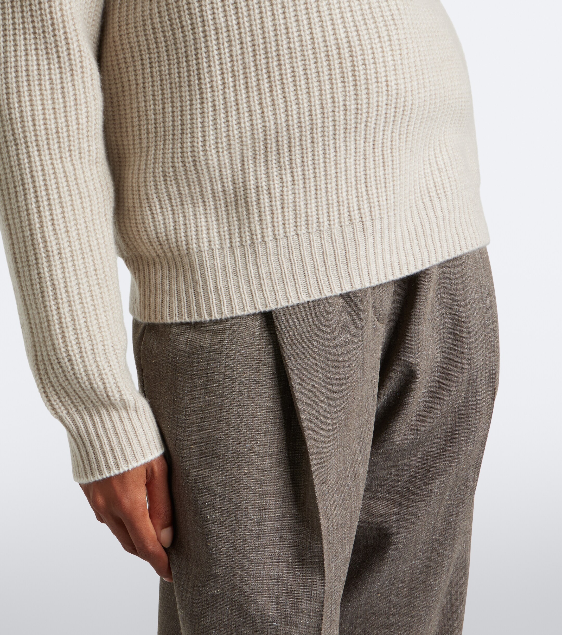 arch4 Arch4 Saatchi cashmere zip-up sweater