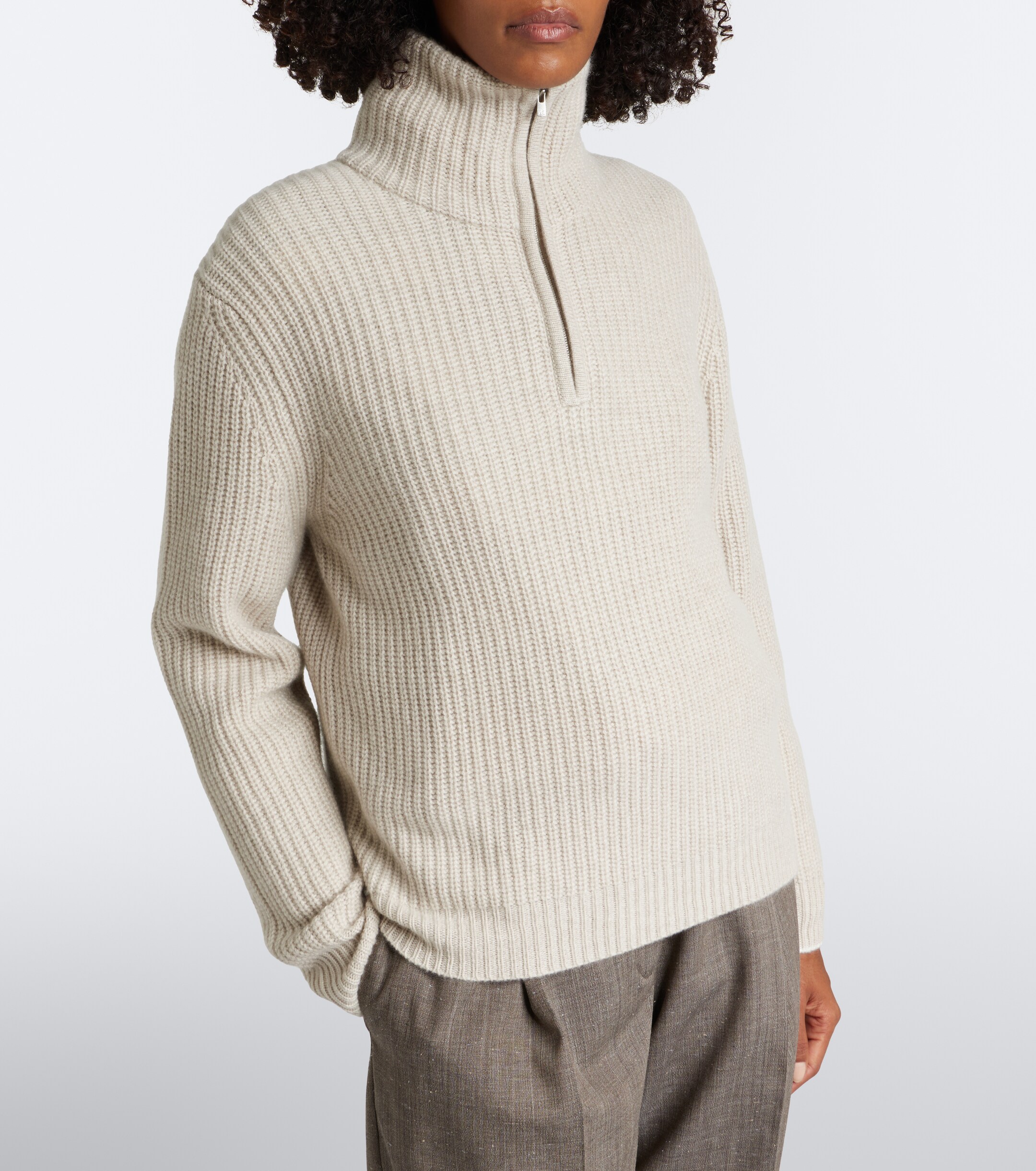 arch4 Arch4 Saatchi cashmere zip-up sweater