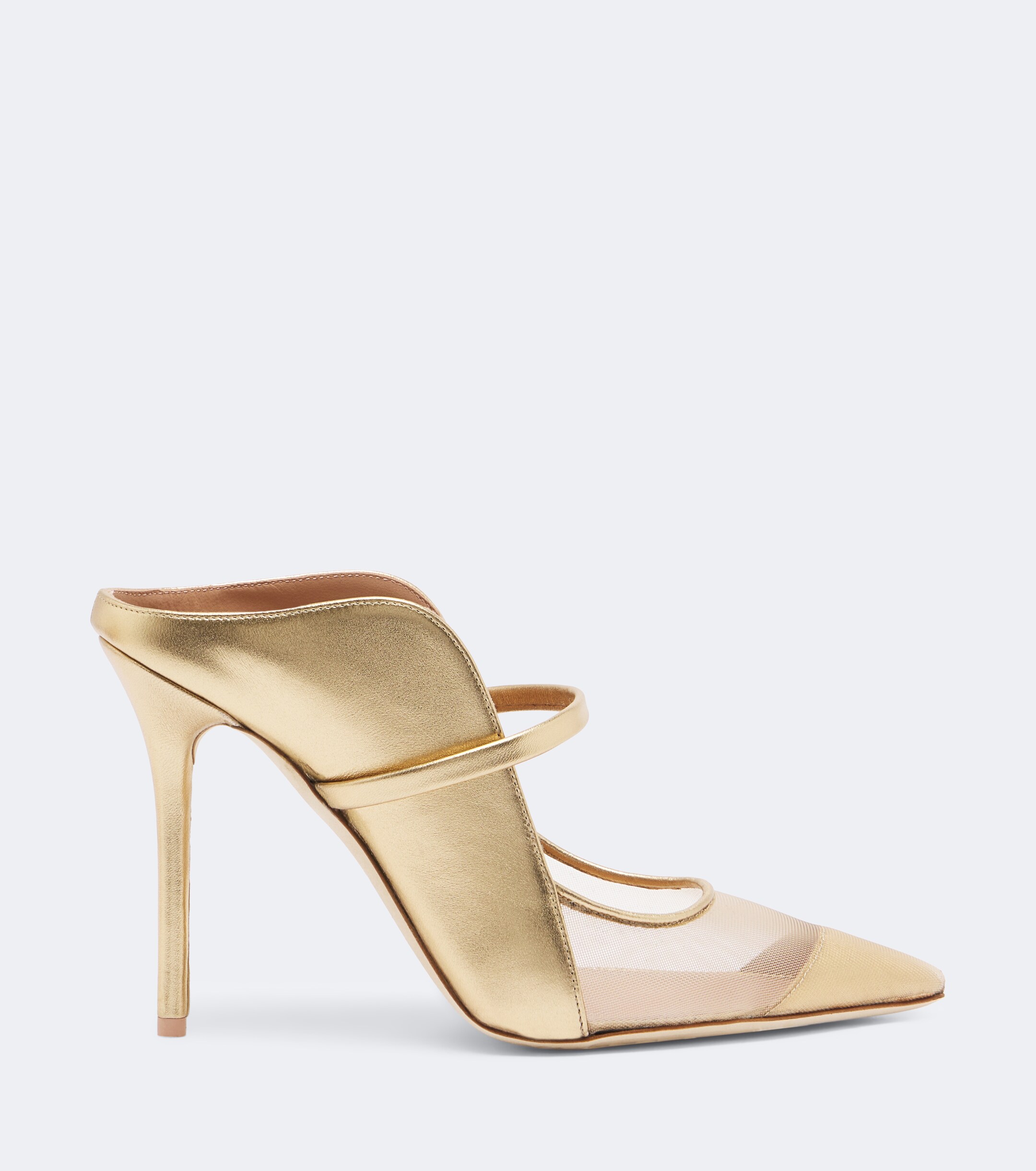 Malone Souliers Malone Souliers Maureen leather and mesh mules