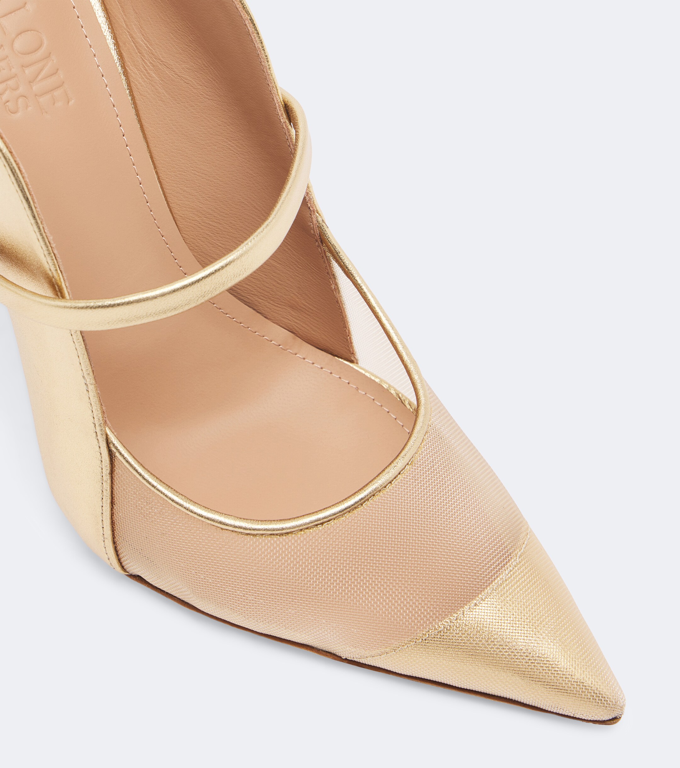 Malone Souliers Malone Souliers Maureen leather and mesh mules