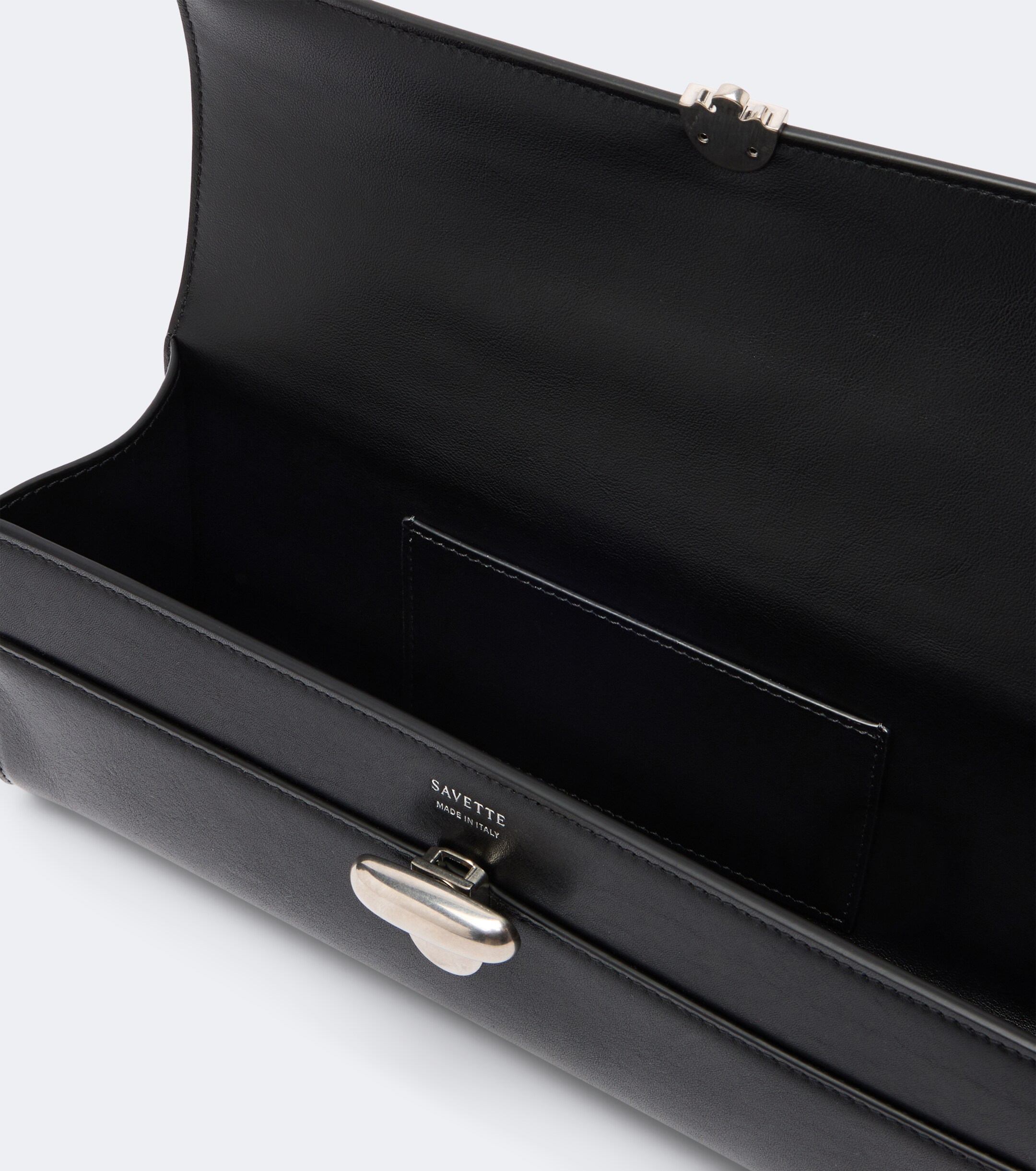 Savette Savette Symmetry Slim Small leather top handle bag