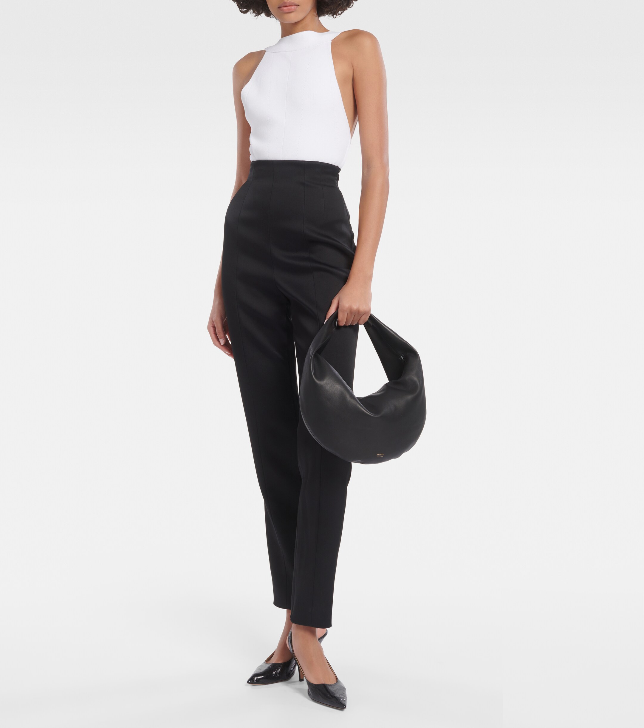KHAITE Olivia Medium leather shoulder bag