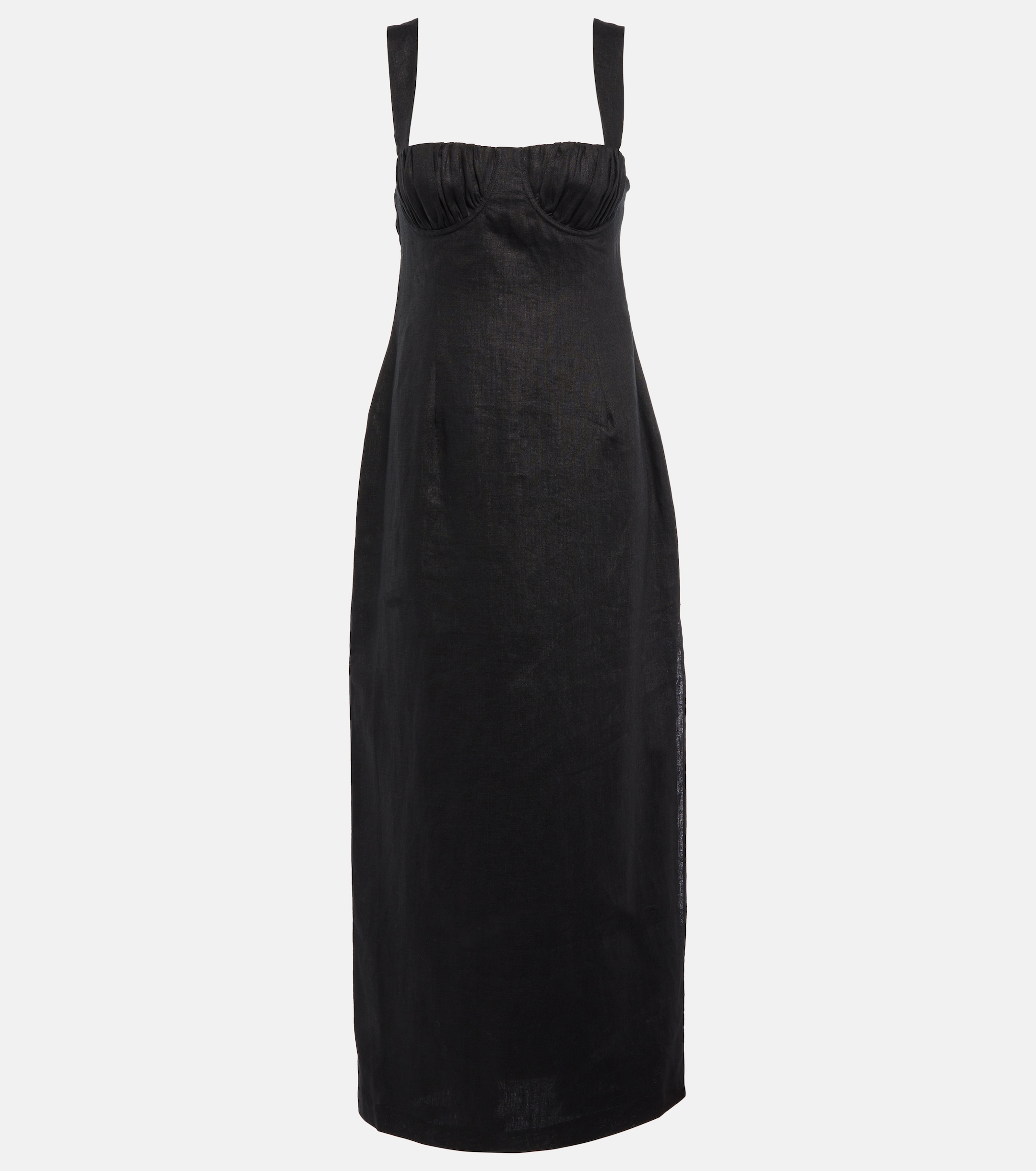 SIR. Bettina linen maxi dress thumbnail