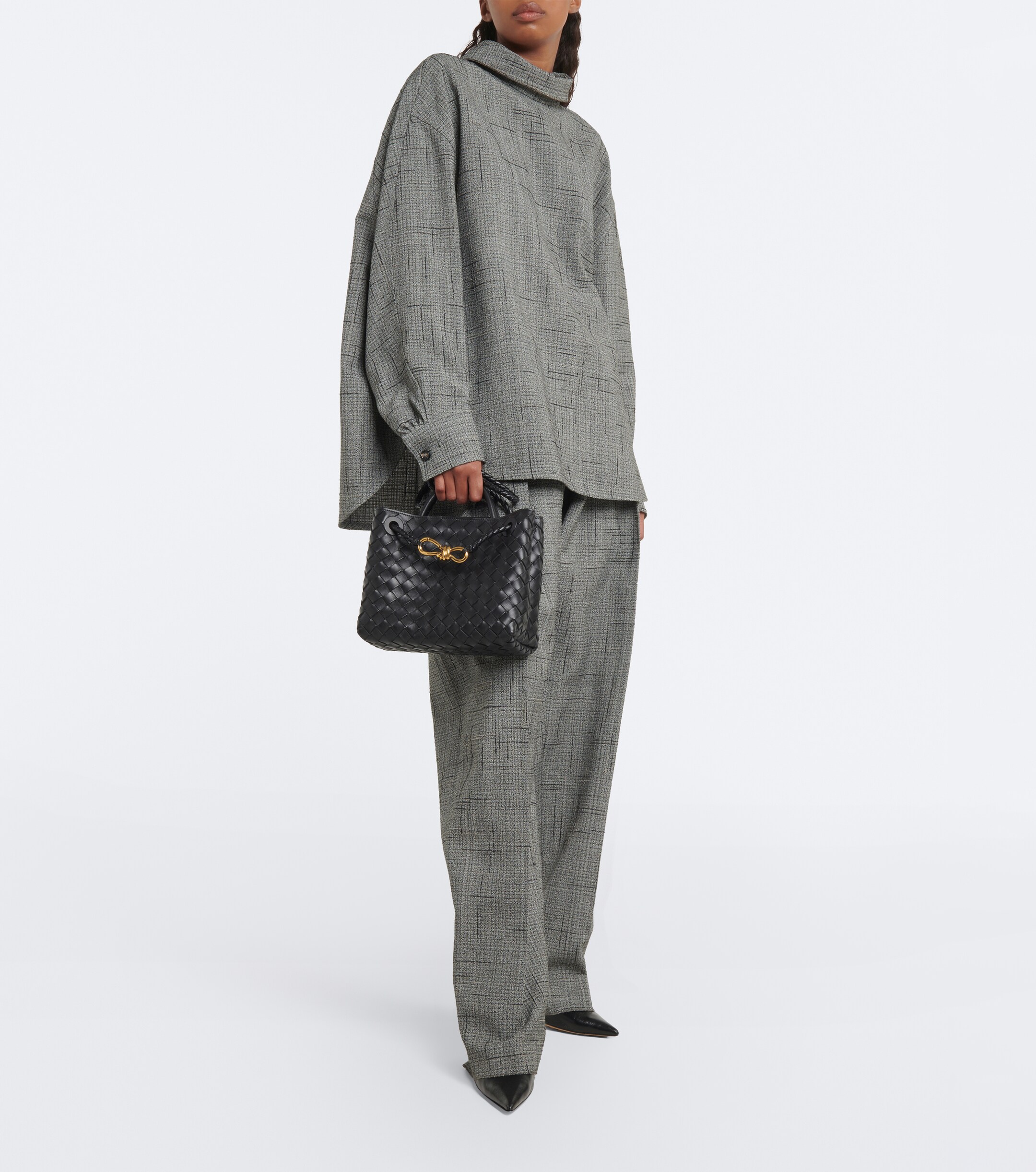 Bottega Veneta Andiamo Small leather tote bag