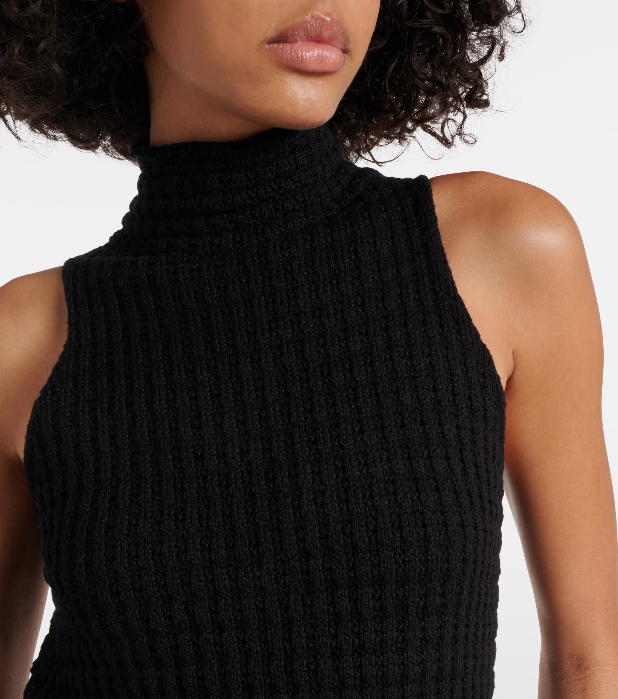 Jil Sander Jil Sander Frayed cotton top