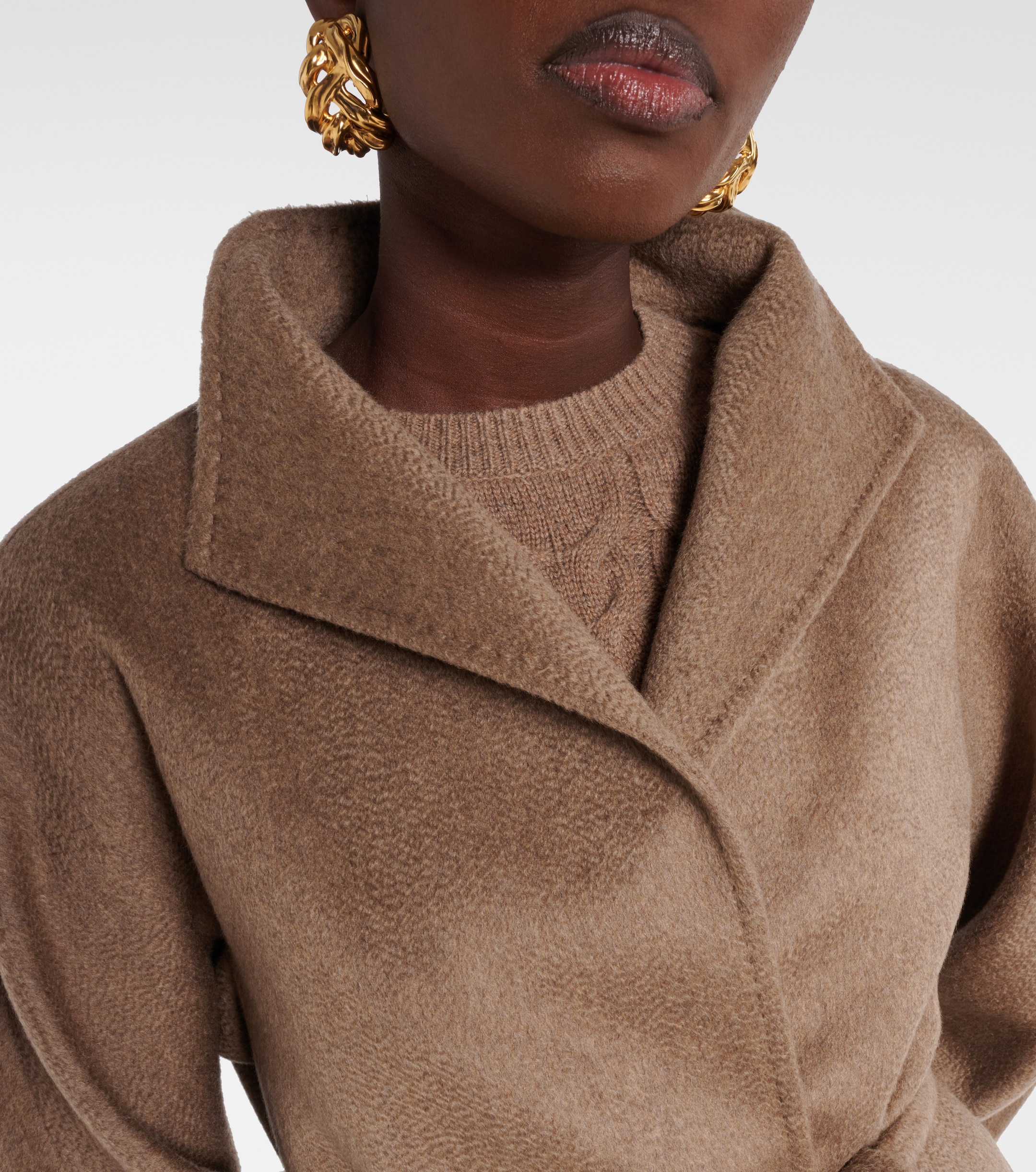Max Mara Lilia cashmere wrap coat