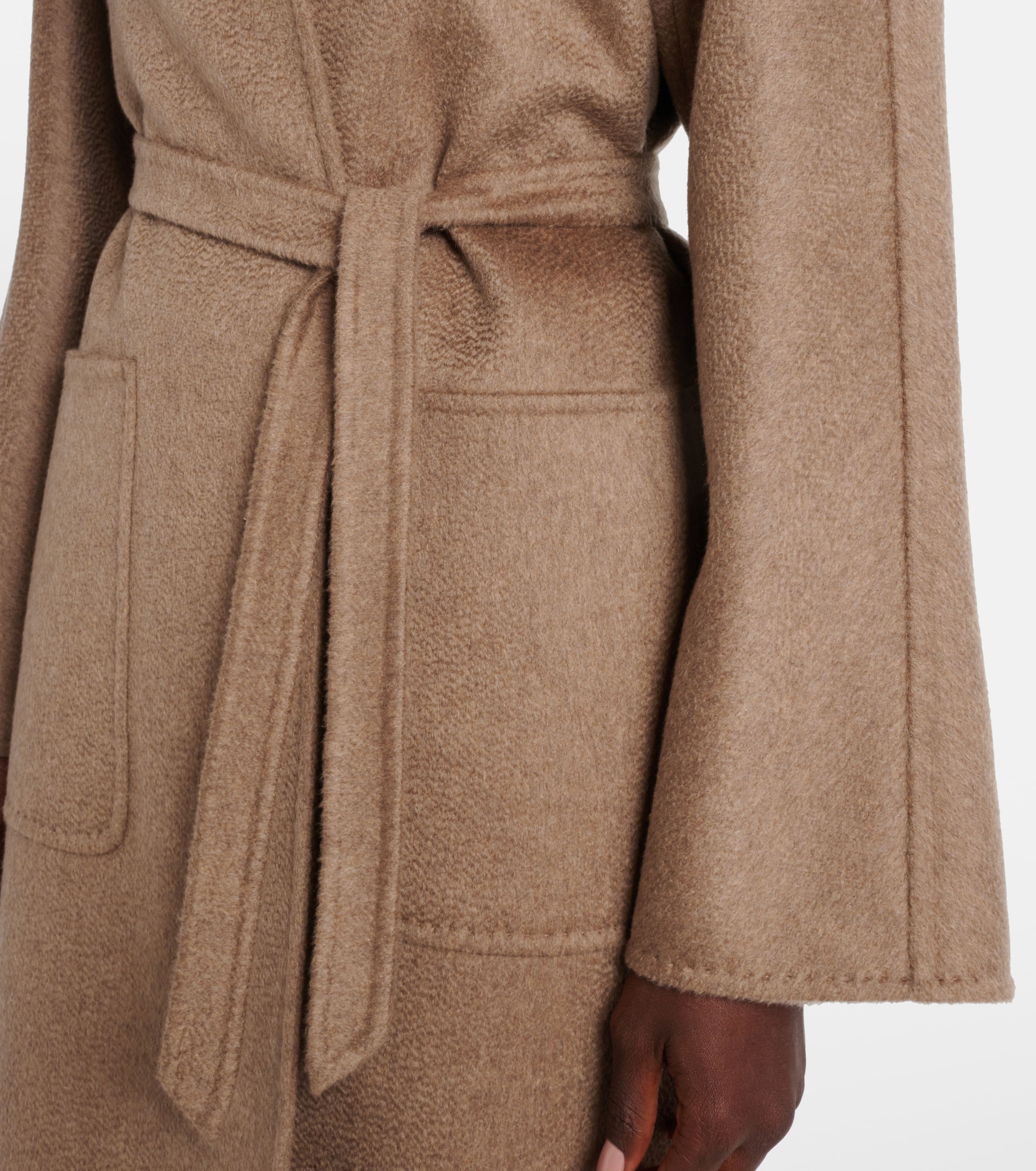 Max Mara Lilia cashmere wrap coat