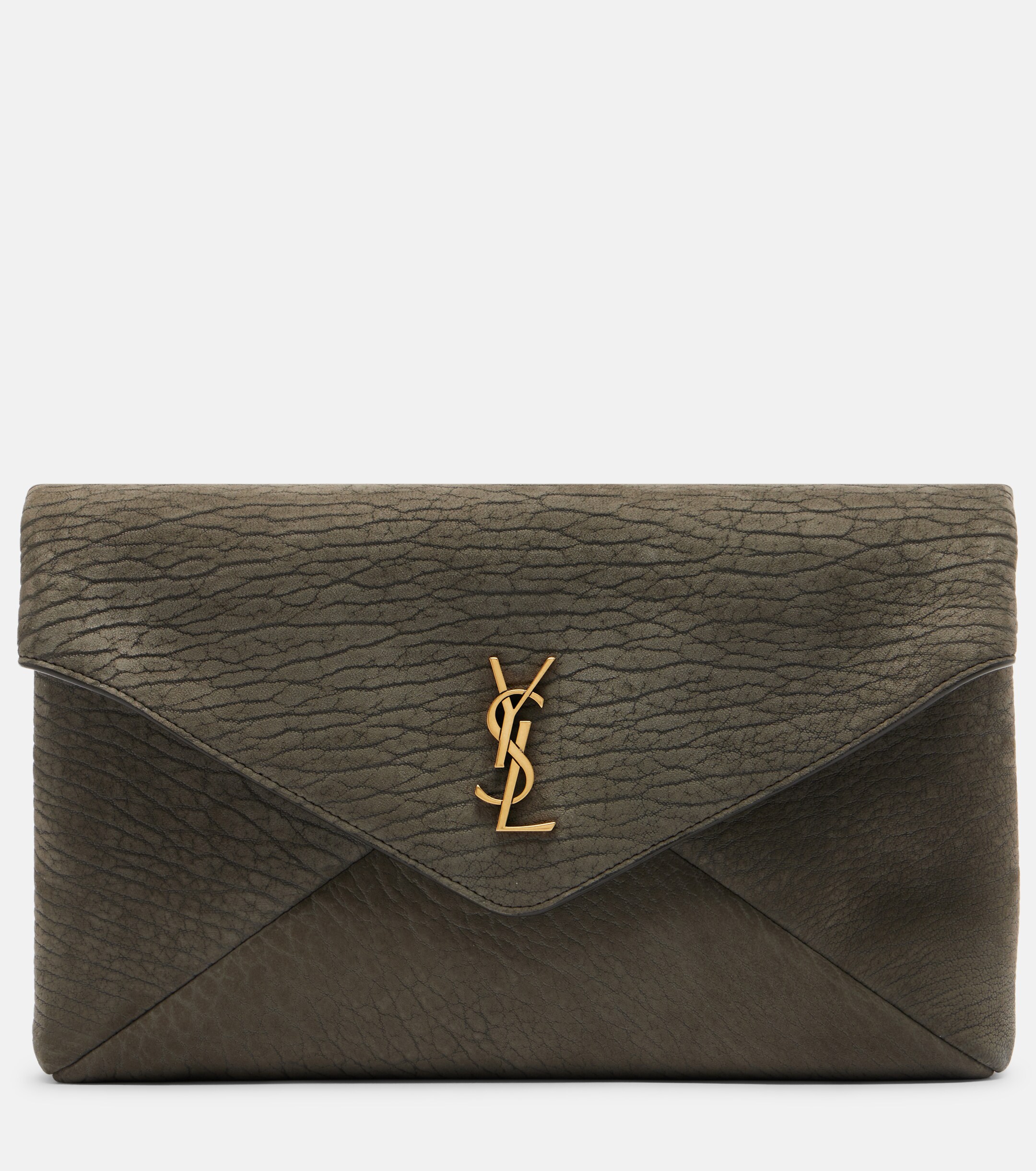 Saint Laurent Cassandre Large leather pouch