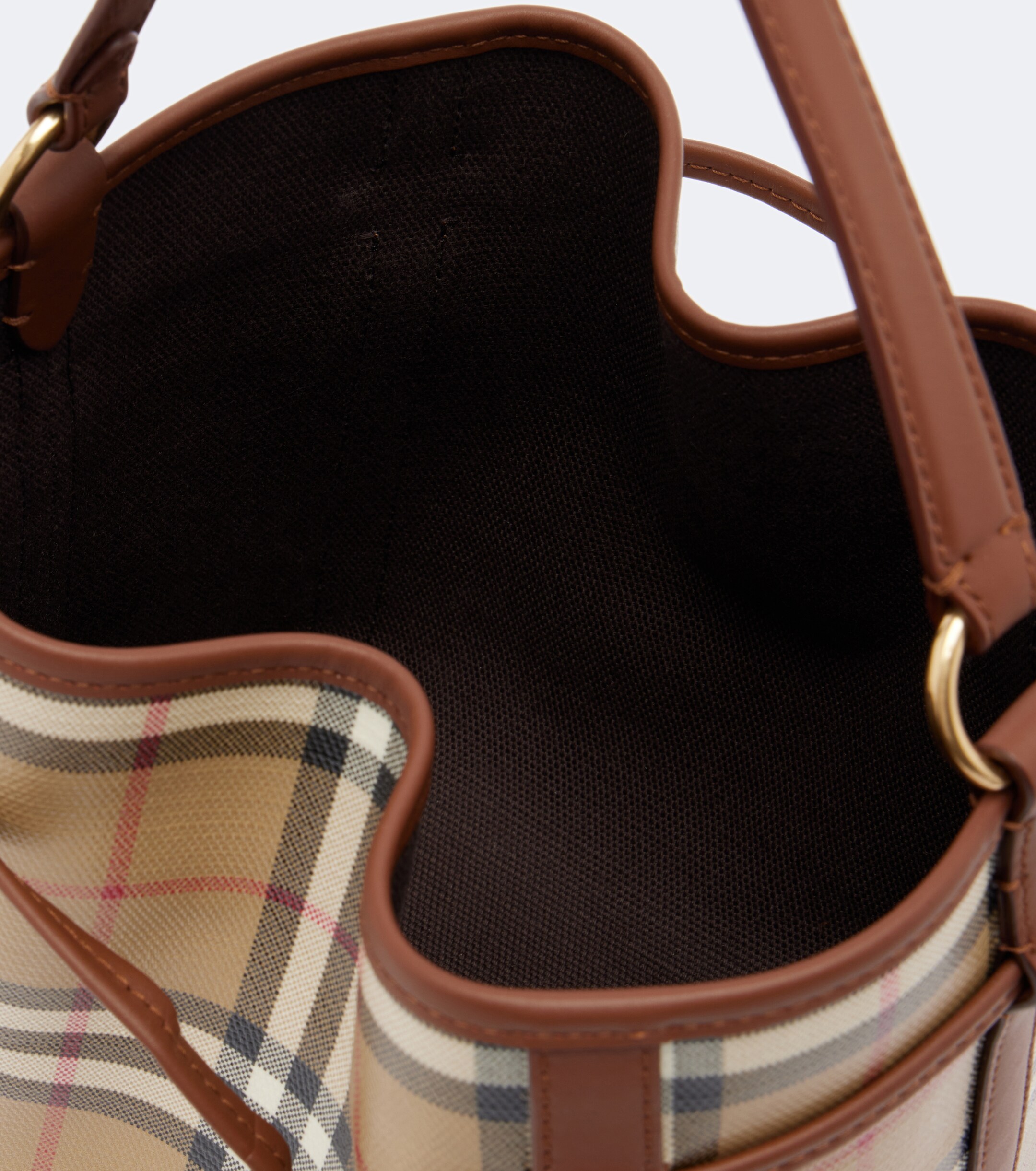 Burberry Burberry Check Small bucket bag