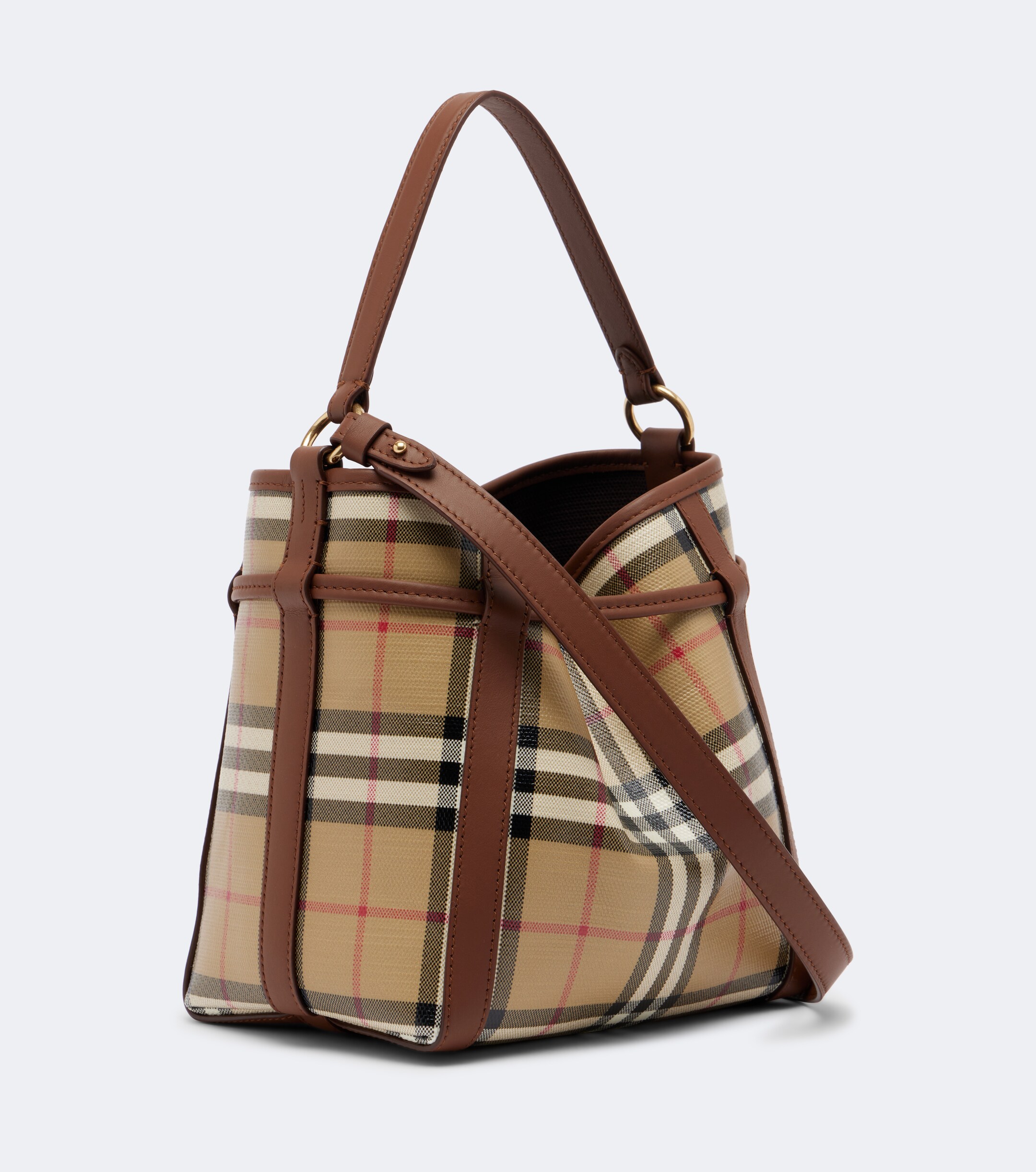 Burberry Burberry Check Small bucket bag
