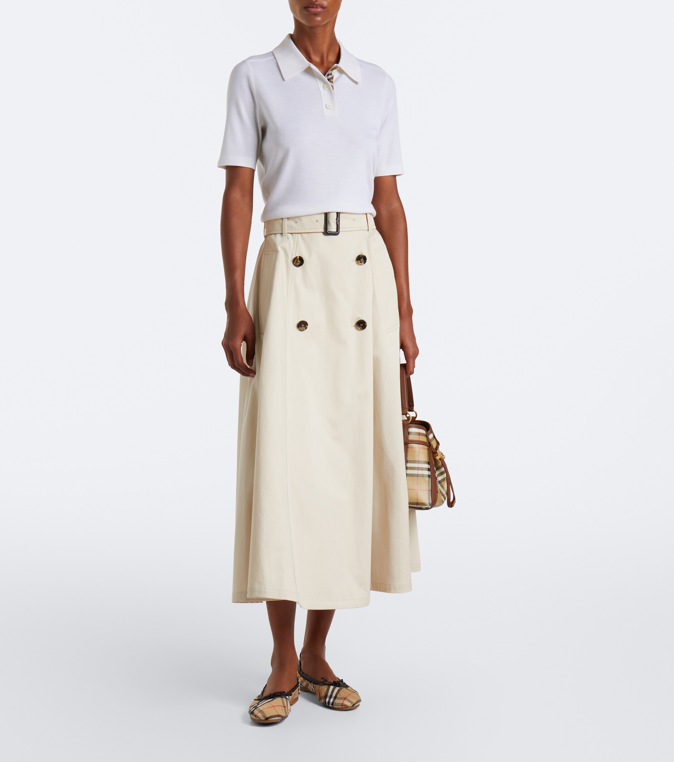 Burberry Burberry Check Small bucket bag
