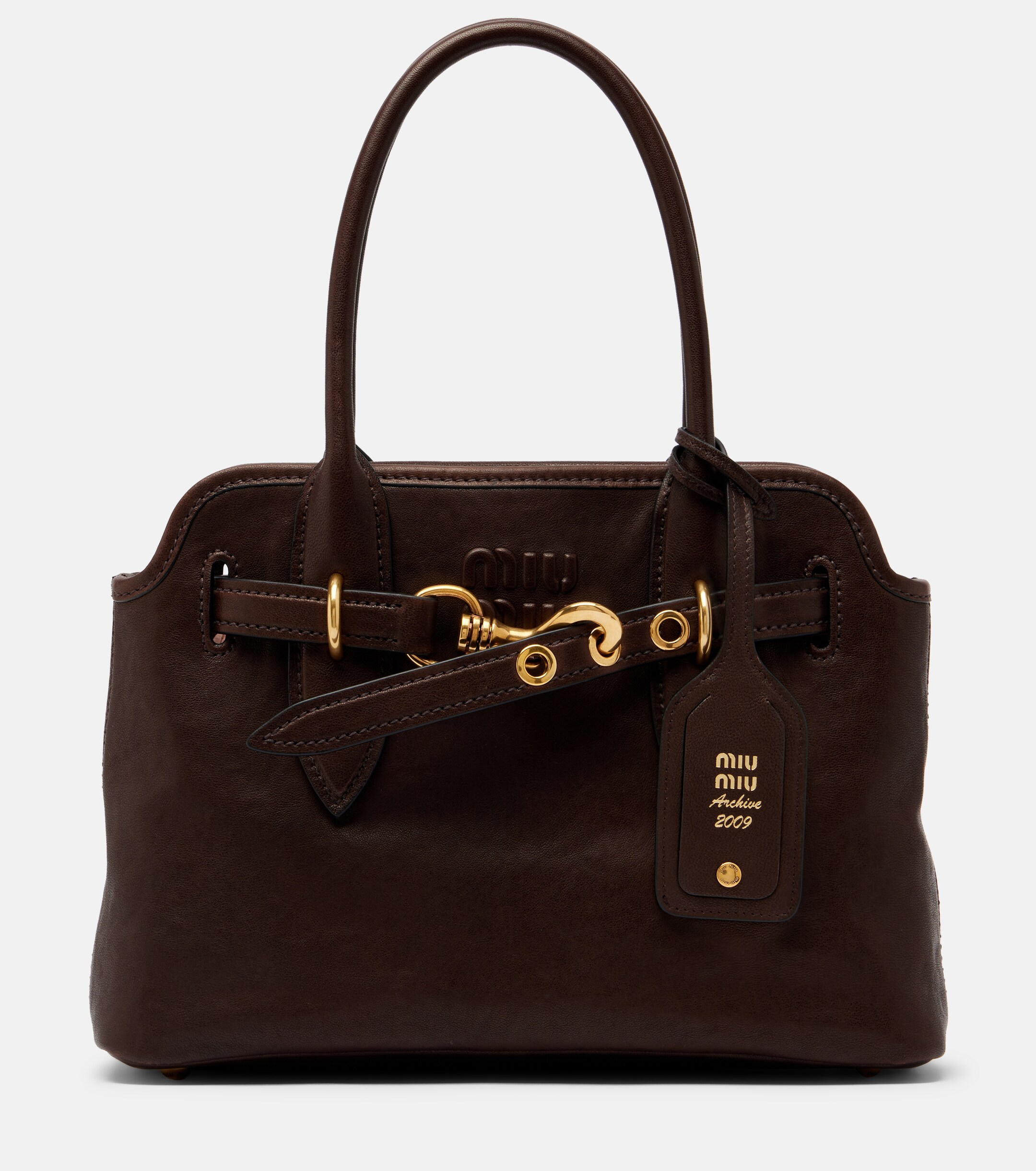 Miu Miu Aventure Small leather shoulder bag