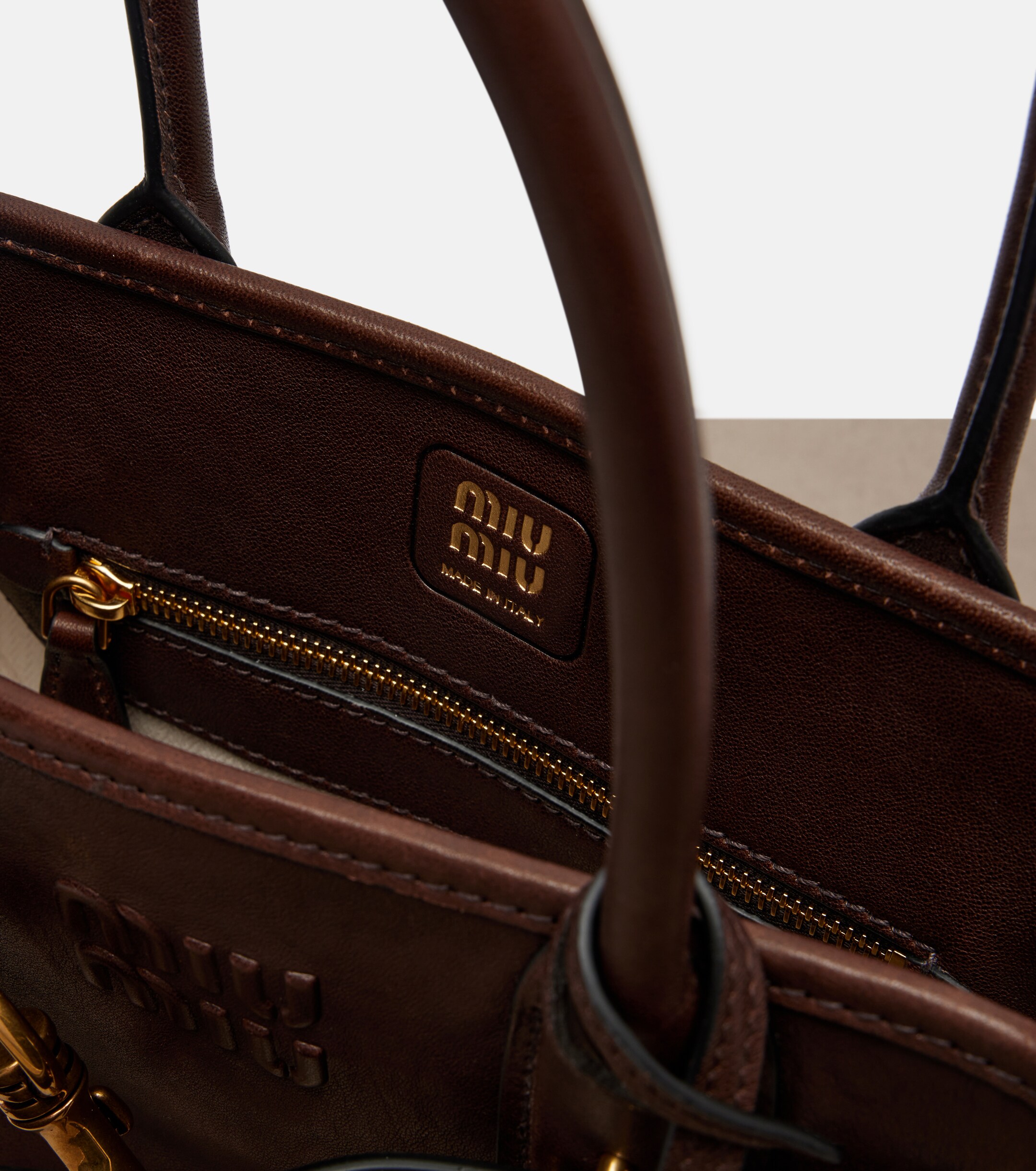 Miu Miu Aventure Small leather shoulder bag