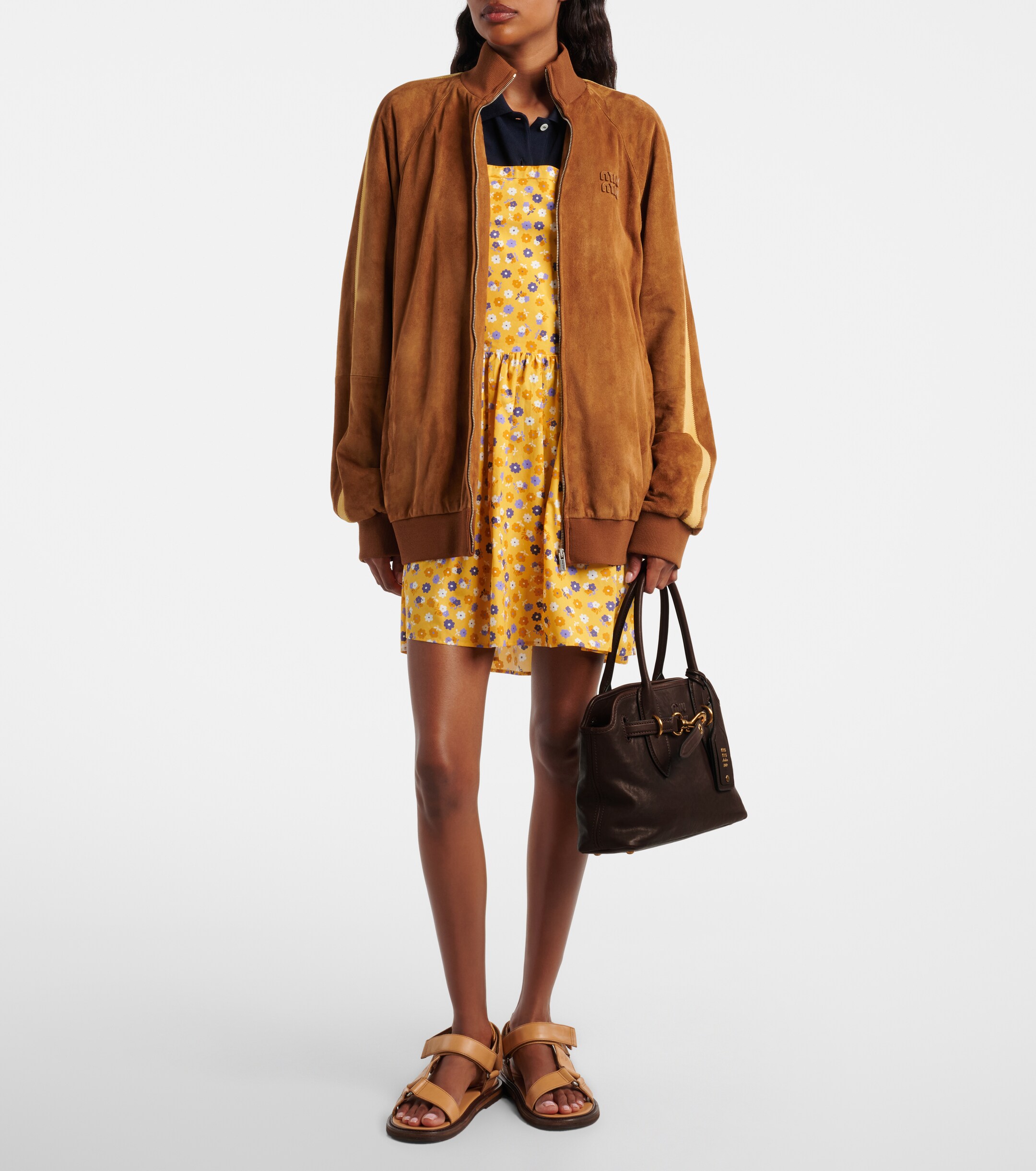 Miu Miu Aventure Small leather shoulder bag