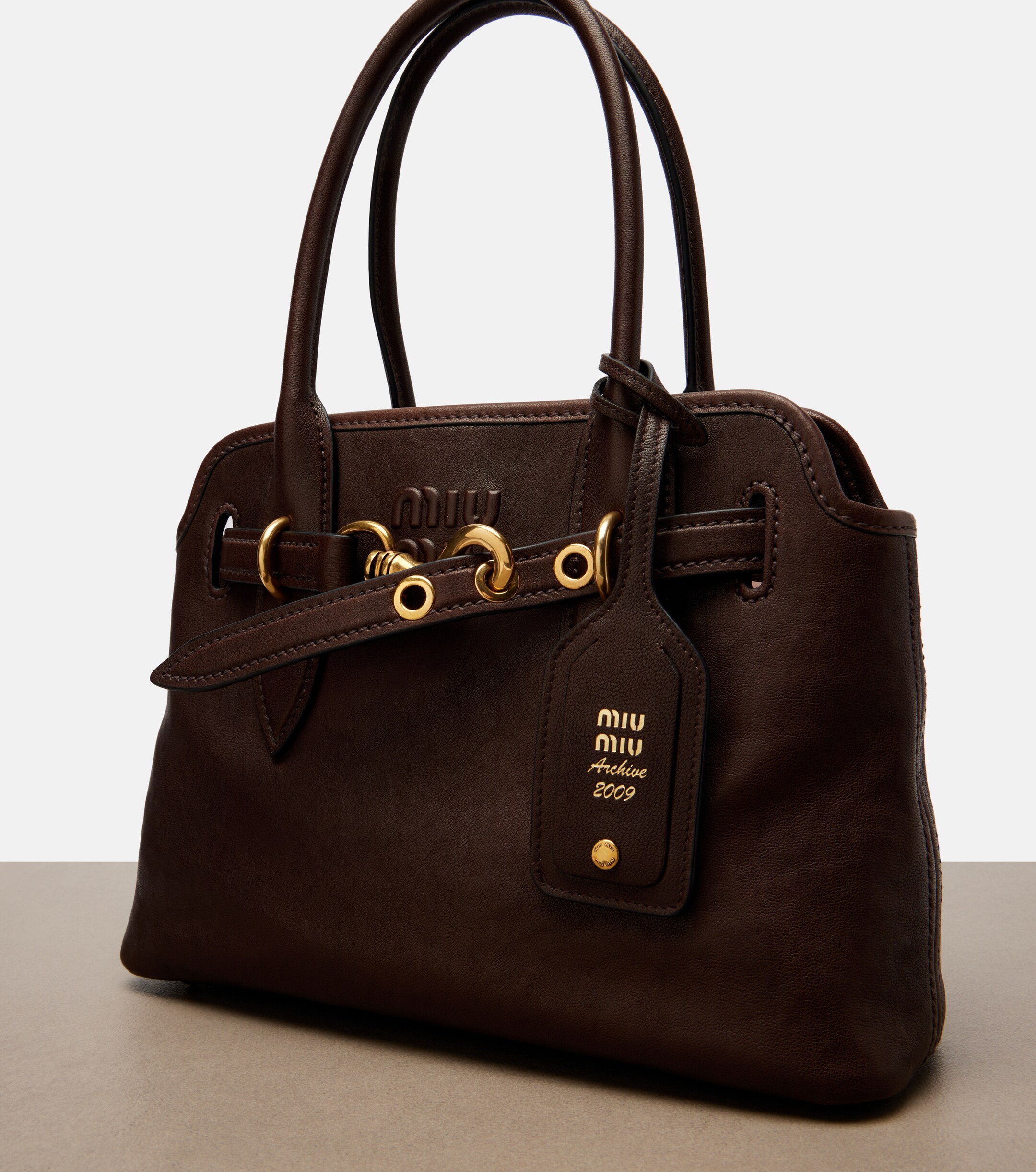 Miu Miu Aventure Small leather shoulder bag