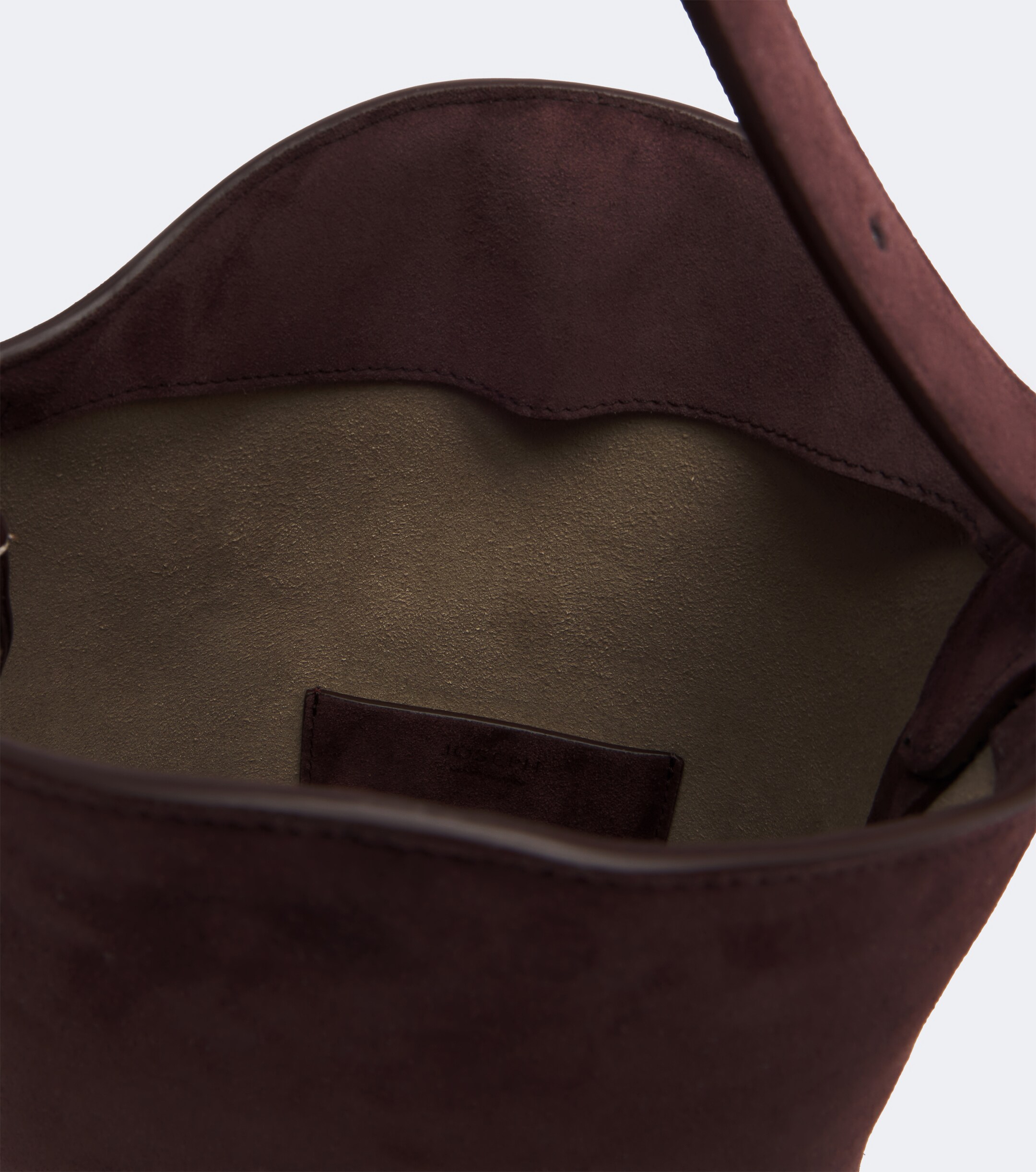 JOSEPH Bucket Mini suede shoulder bag