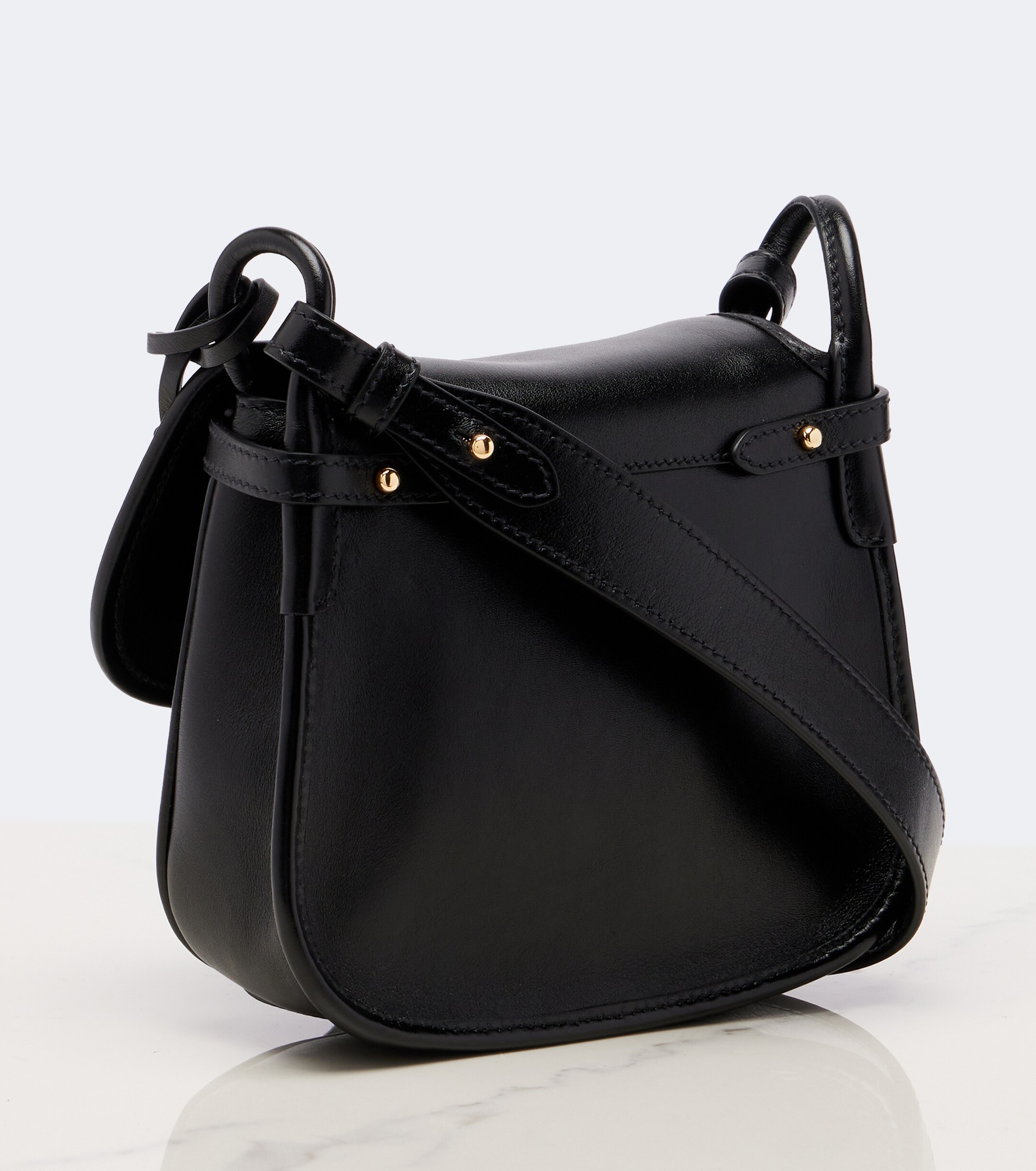 Prada Prada Corsaire Mini fringed leather shoulder bag