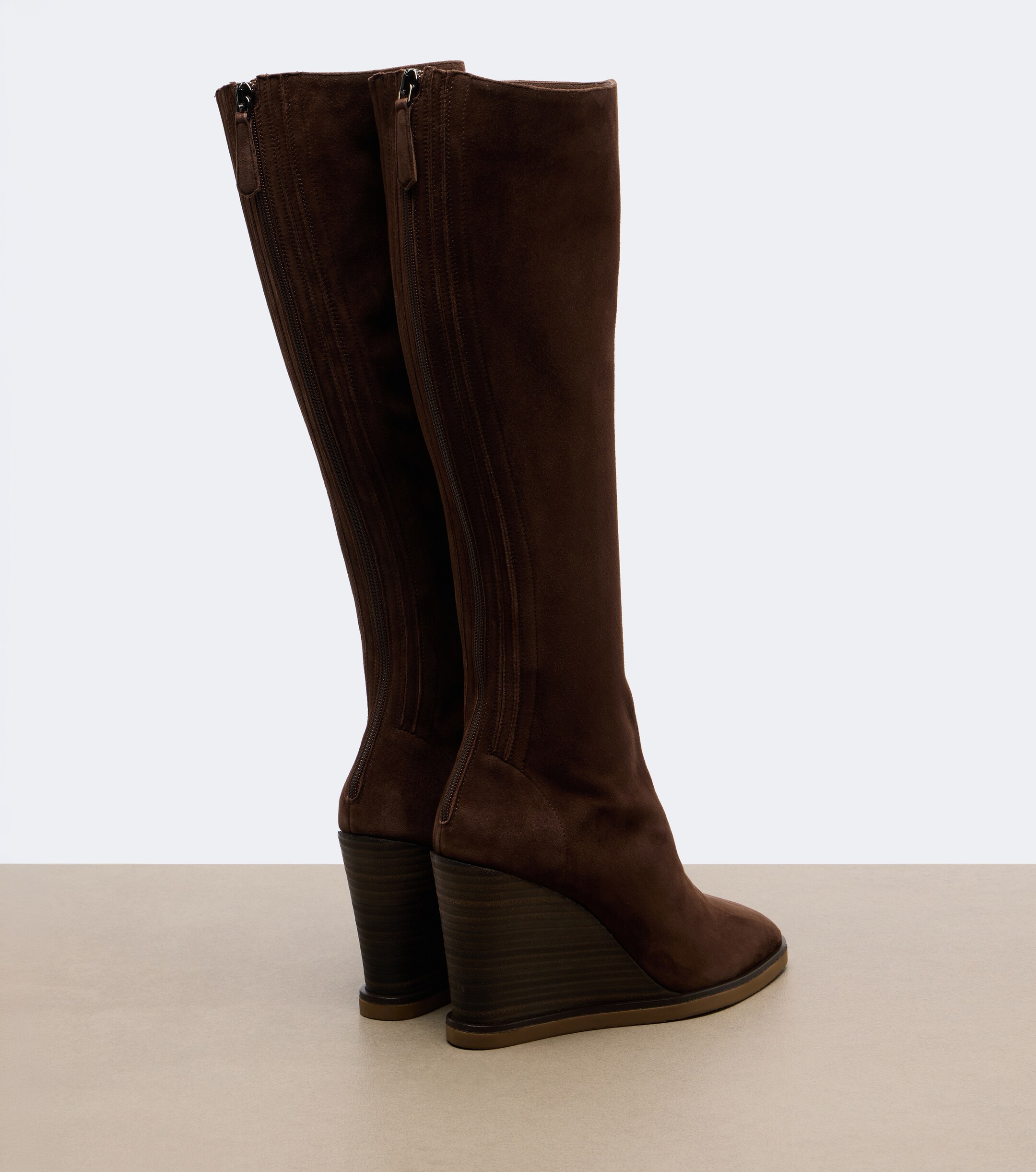 AQUAZZURA Aquazzura Saint Honoré suede knee-high boots