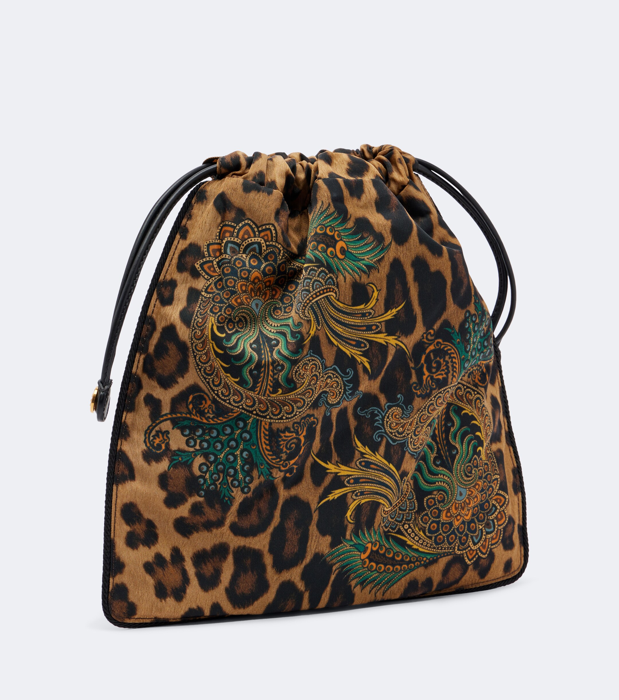 Etro Etro Mini leopard-print pouch