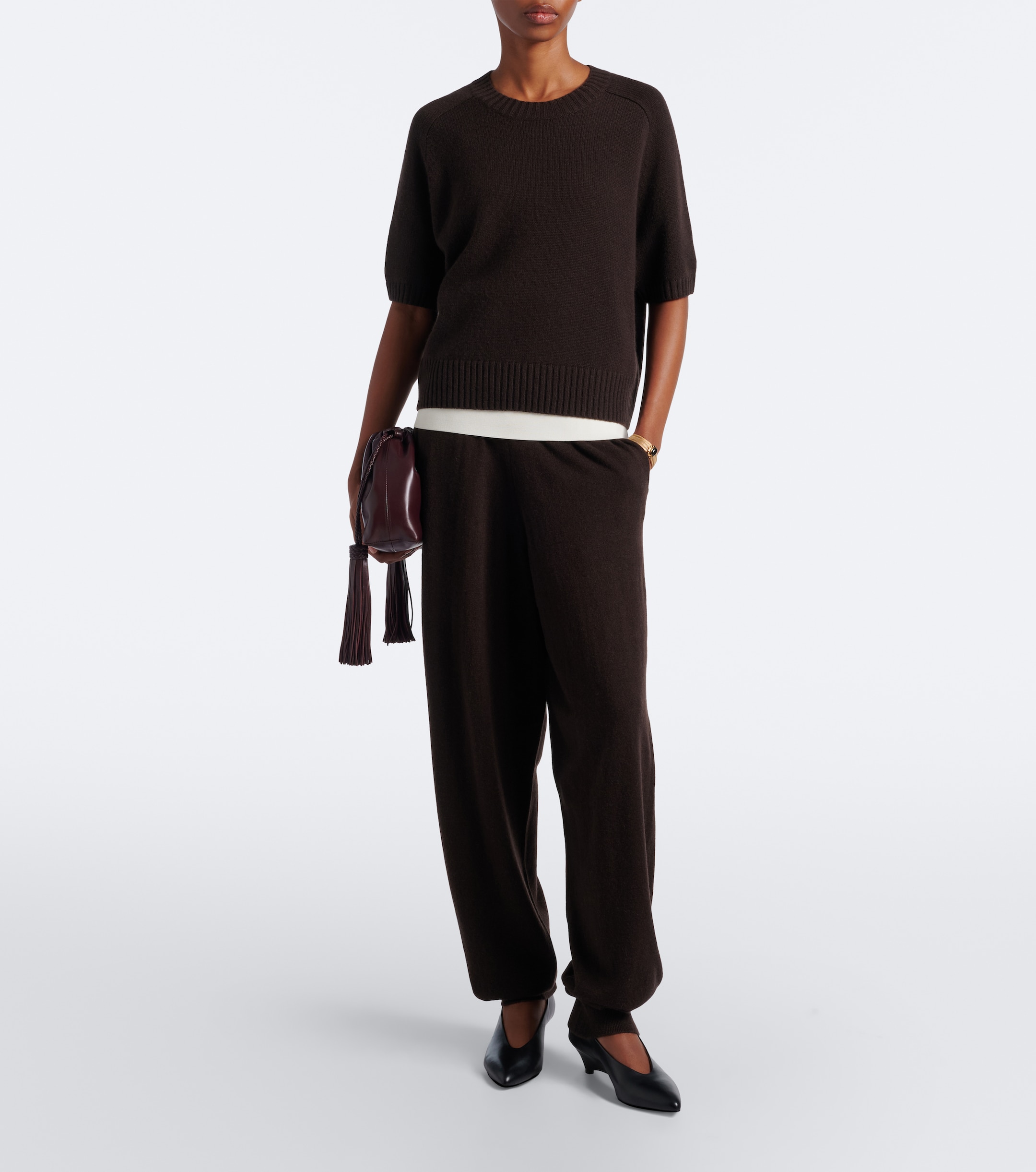 Jardin des Orangers Jardin des Orangers Wool and cashmere sweatpants
