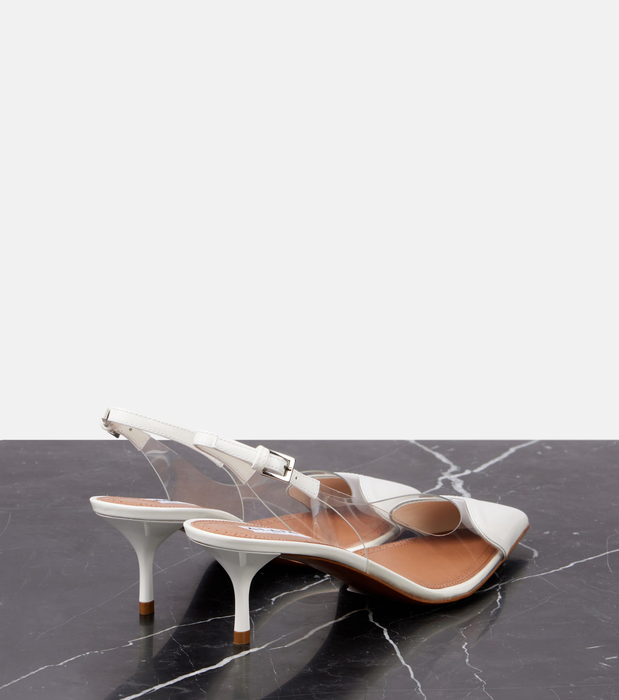 Alaïa Cœur slingback pumps thumbnail