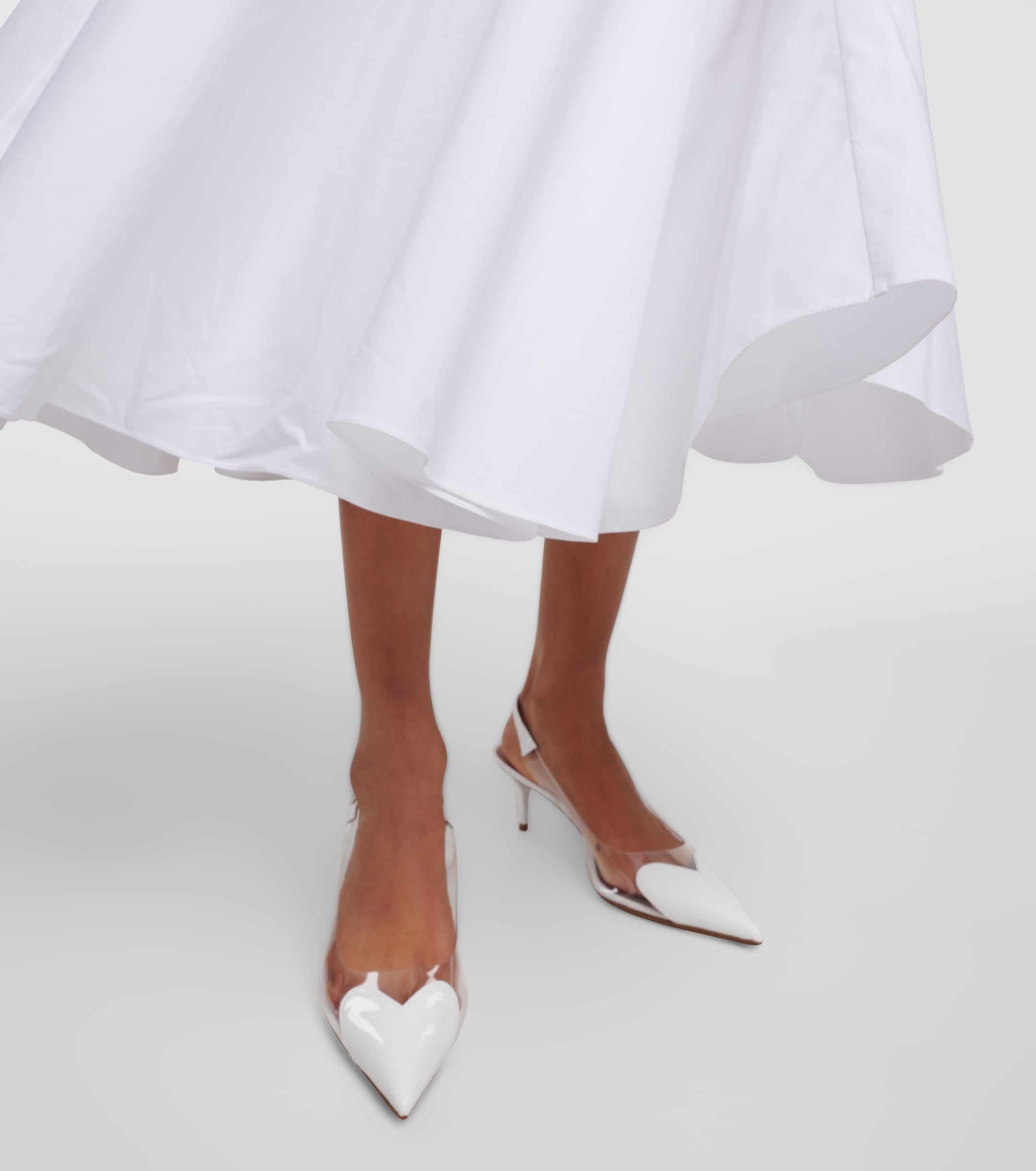 Alaïa Cœur slingback pumps thumbnail