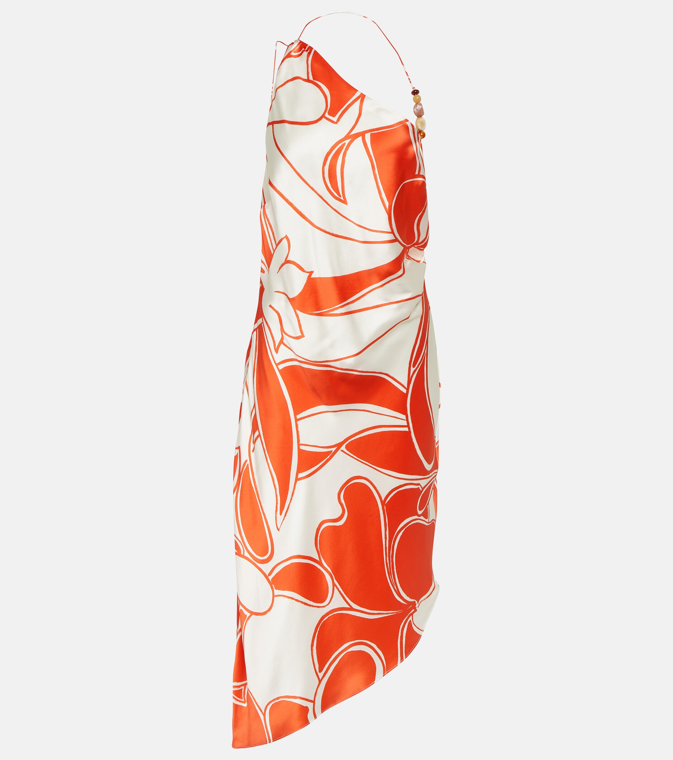 SIR. Ramona printed silk midi dress