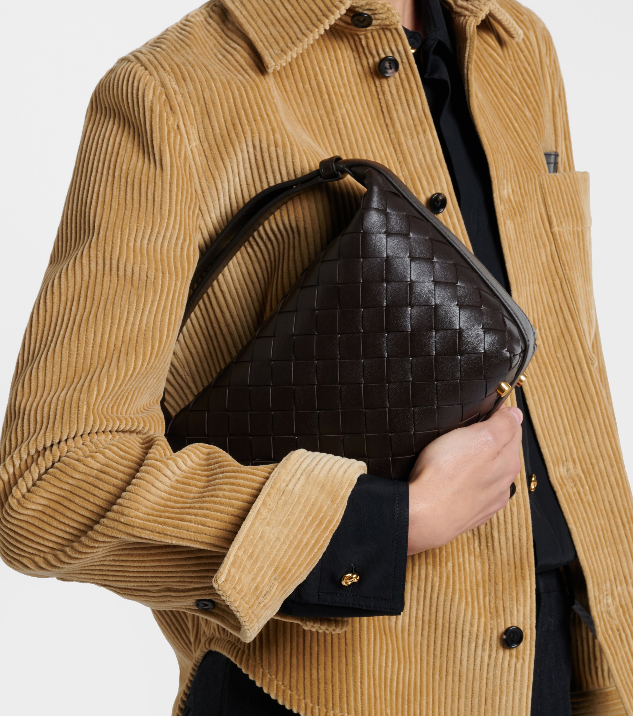 Bottega Veneta Wallace Mini leather tote bag