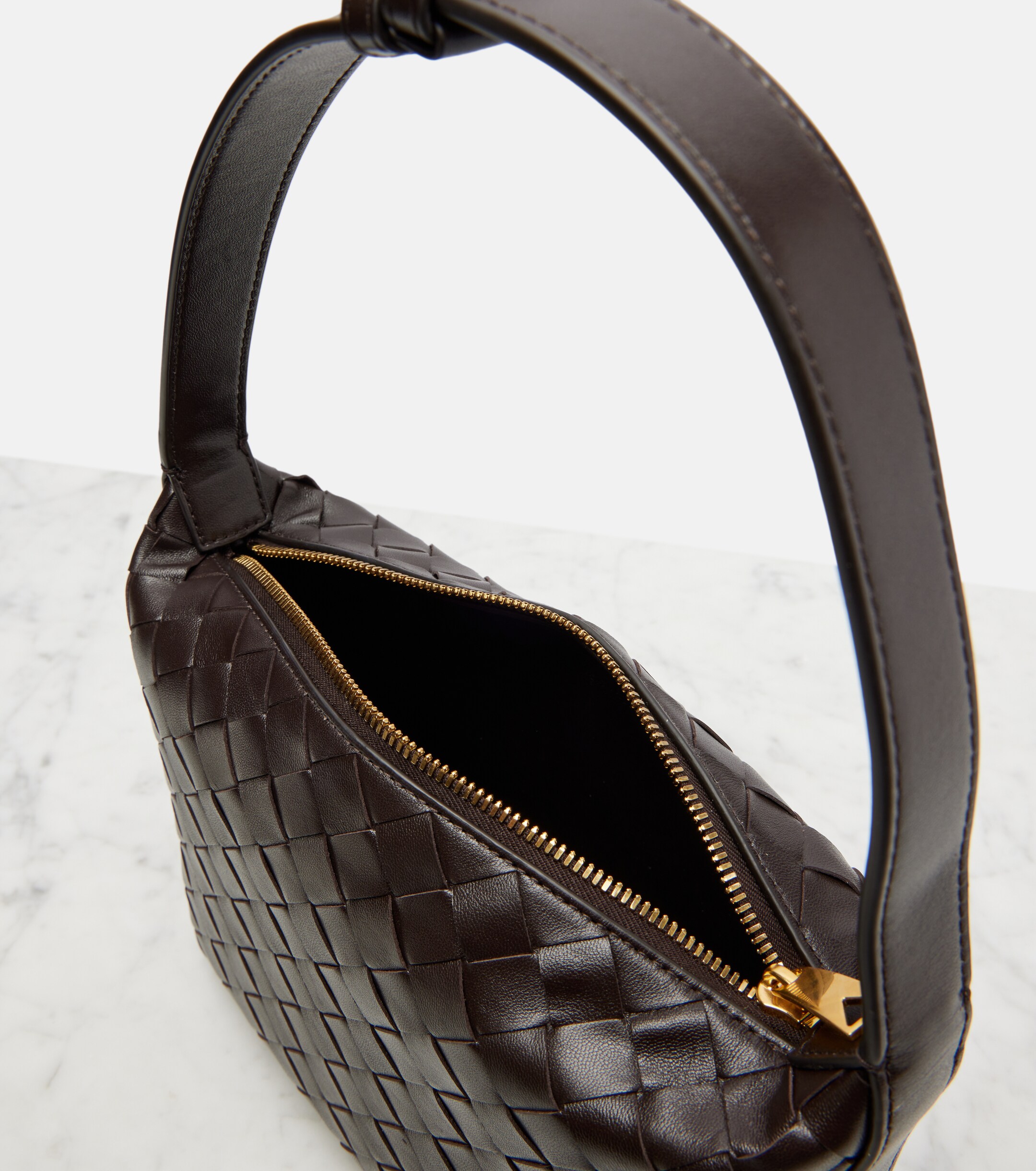 Bottega Veneta Wallace Mini leather tote bag