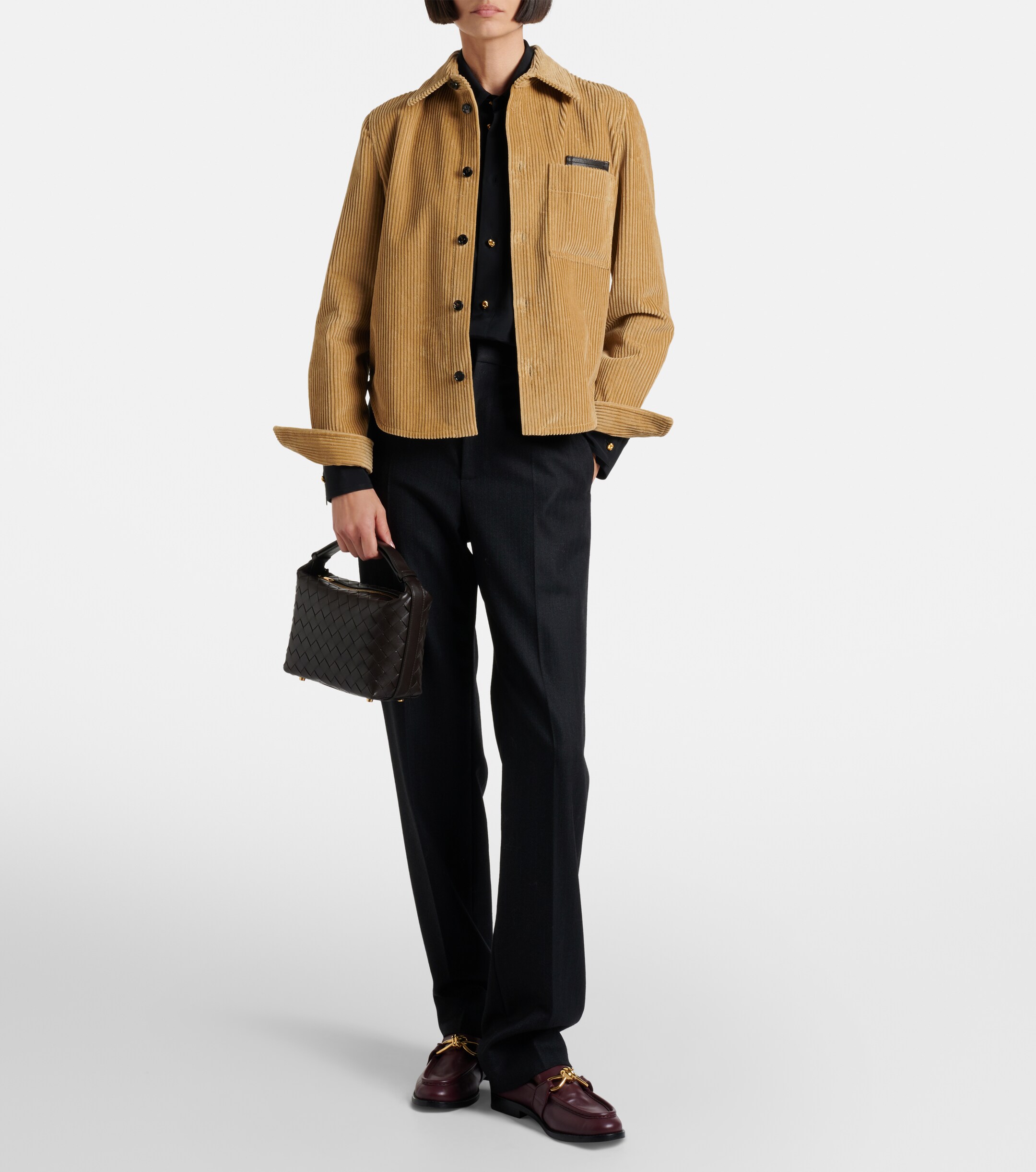 Bottega Veneta Wallace Mini leather tote bag