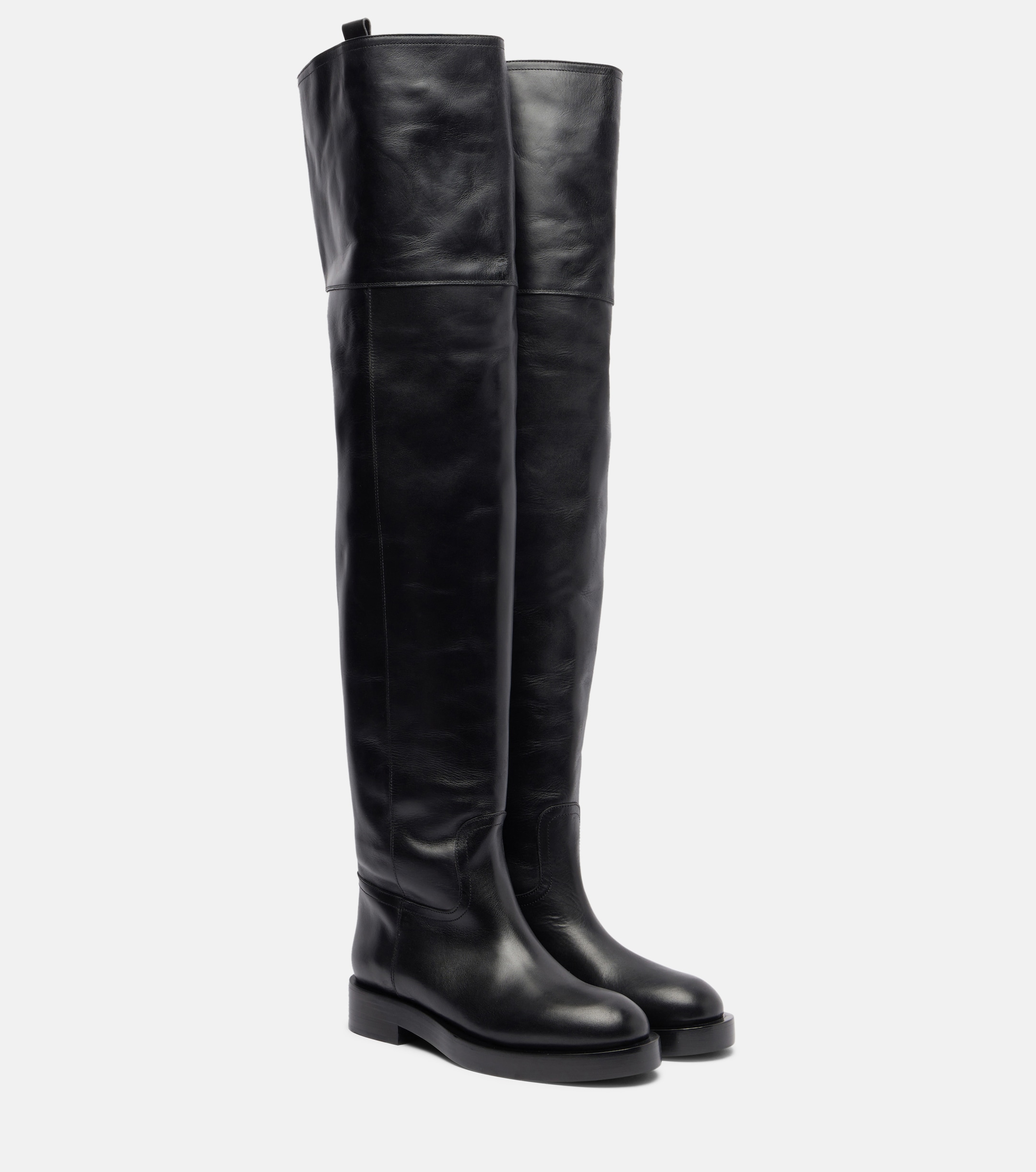 Paris Texas Leather over-the-knee boots