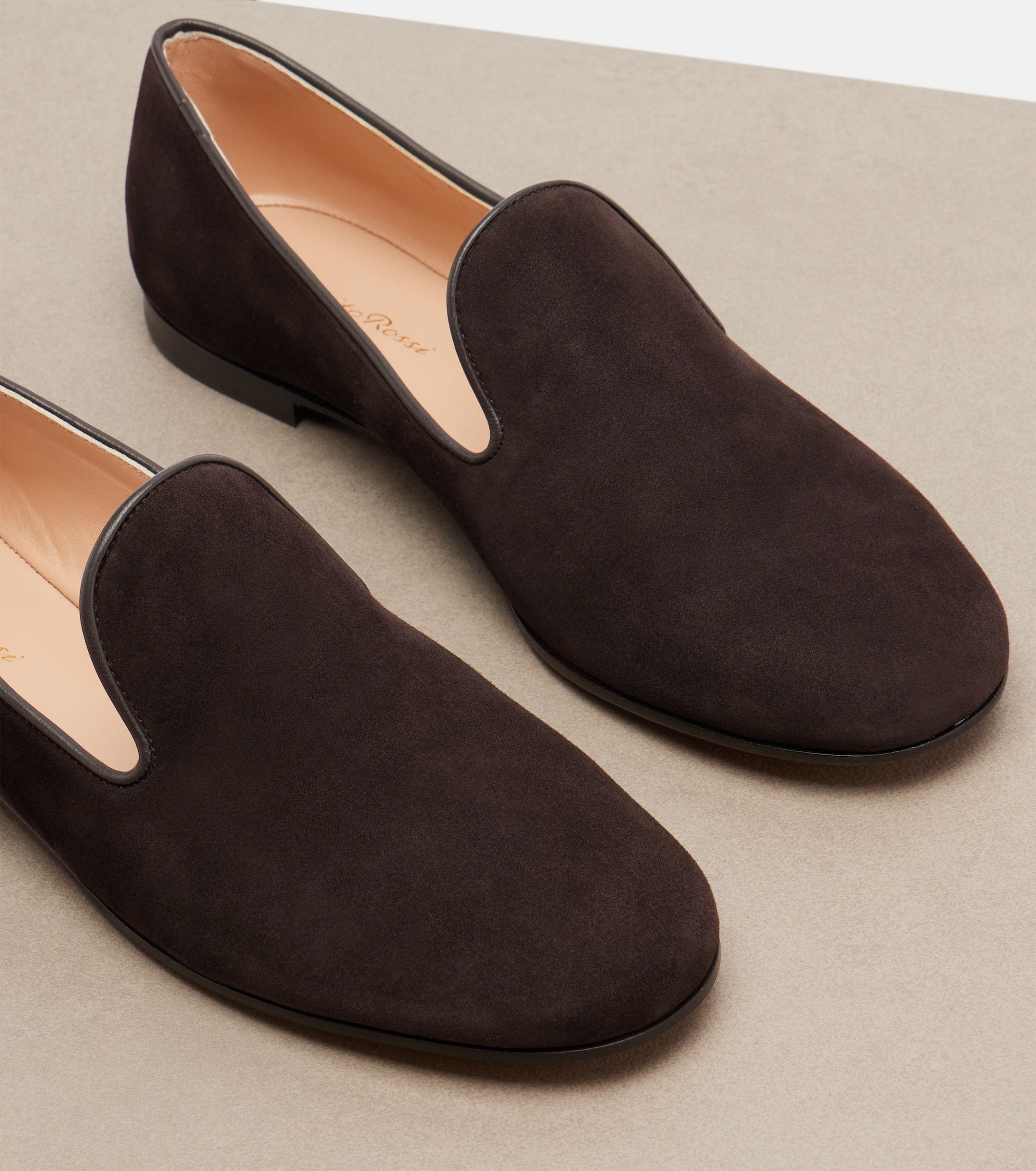 GIANVITO ROSSI Gianvito Rossi Suede loafers