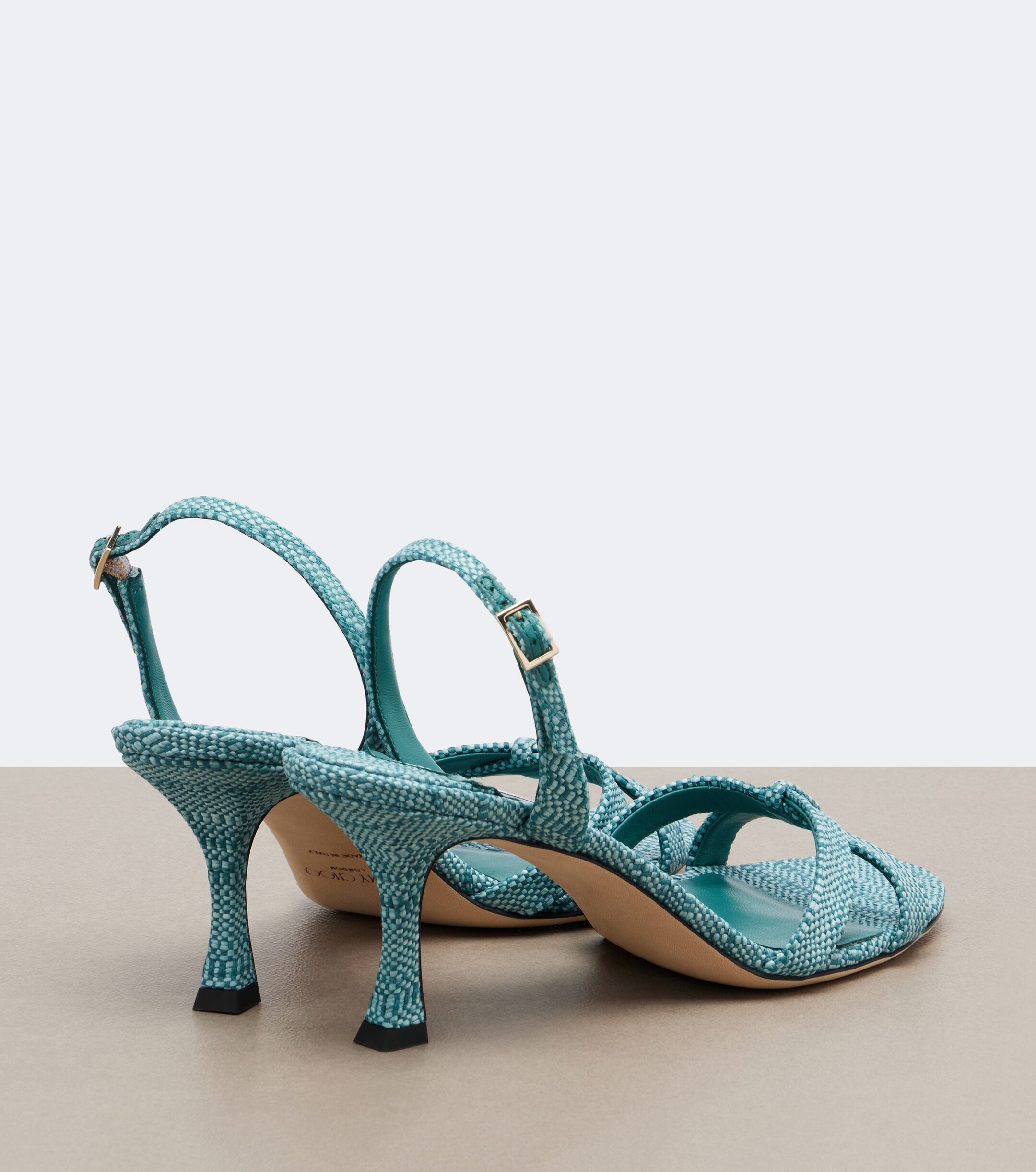 JIMMY CHOO Jimmy Choo Elsy woven slingback sandals