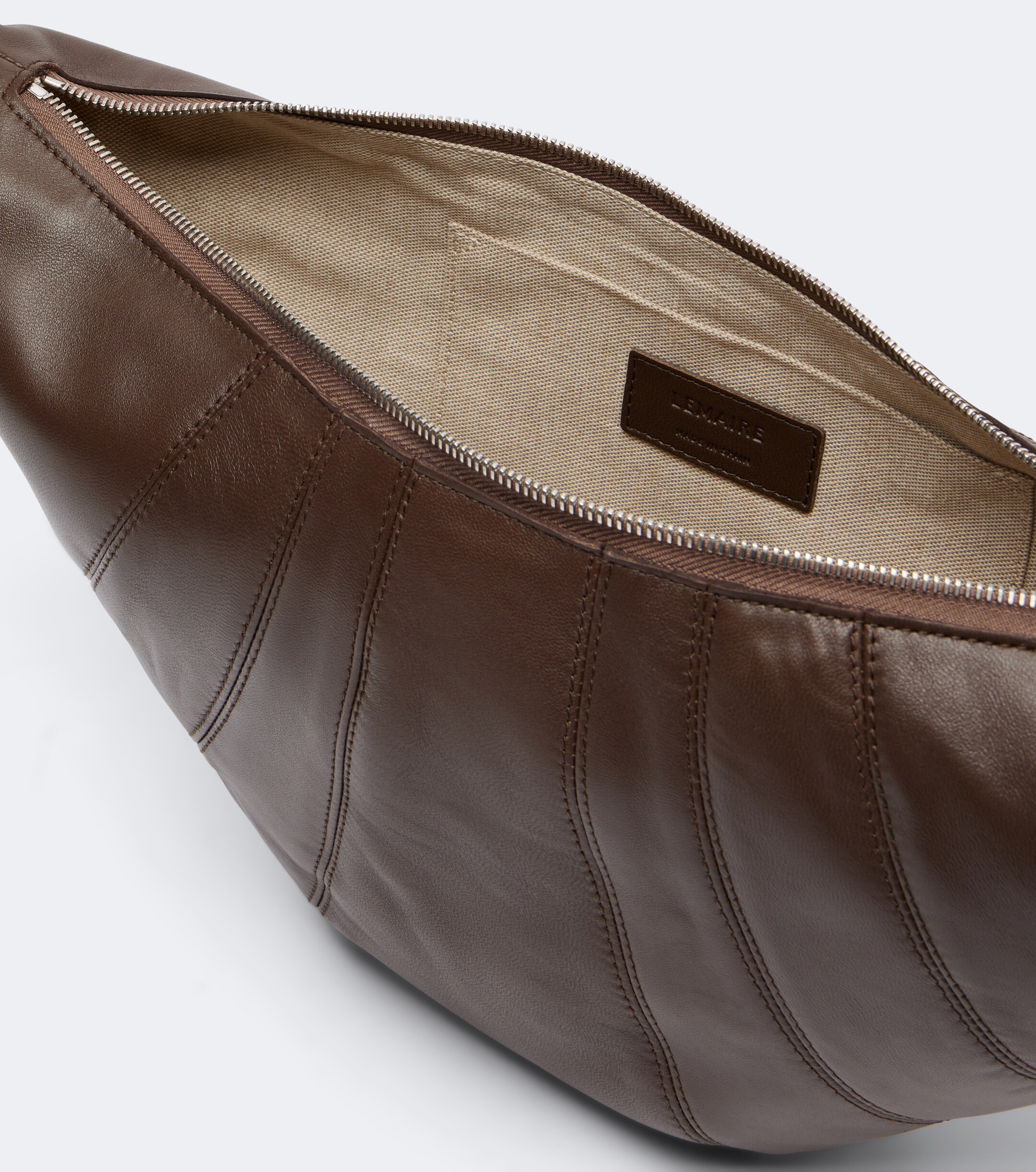 Lemaire Croissant Medium leather shoulder bag