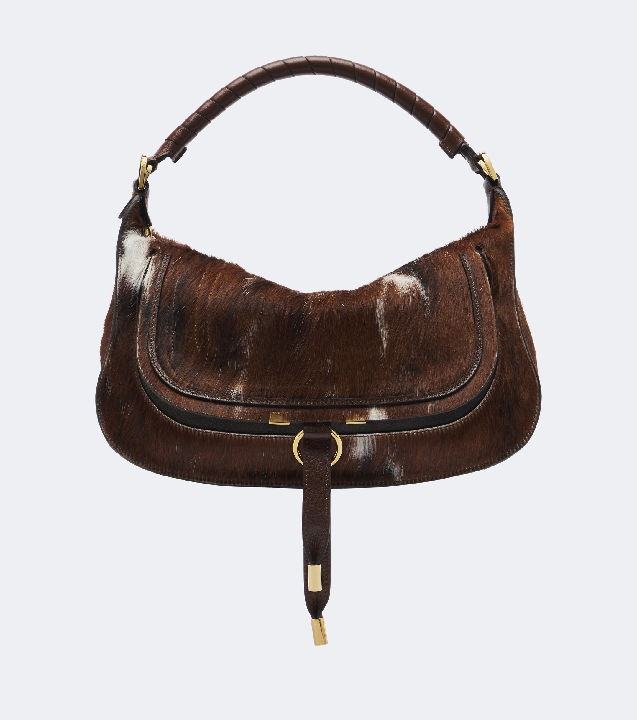 Chloé Marcie Medium calf hair shoulder bag