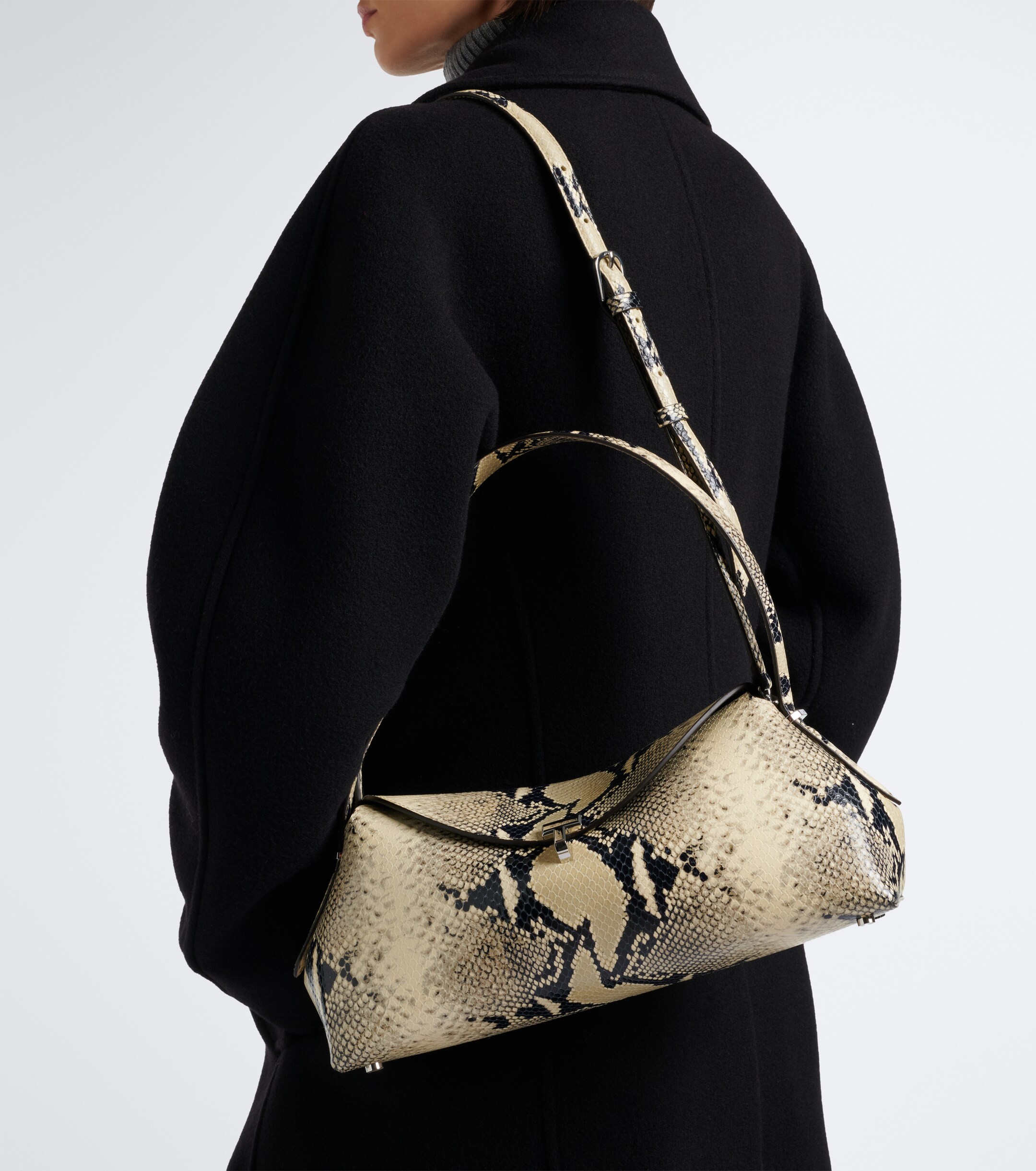 TOTEME Toteme T-Lock Small leather shoulder bag
