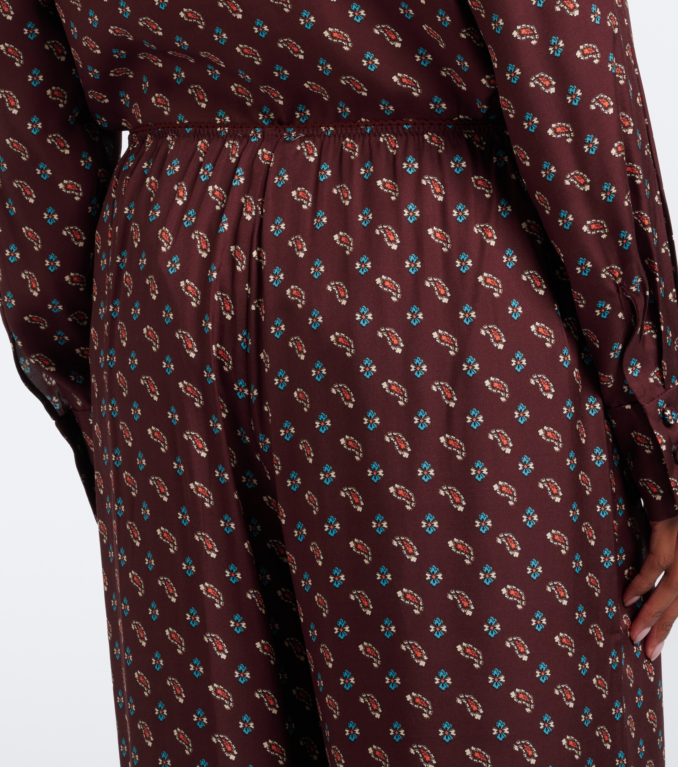 Dôen Dôen Lavona fringed silk-blend wide-leg pants