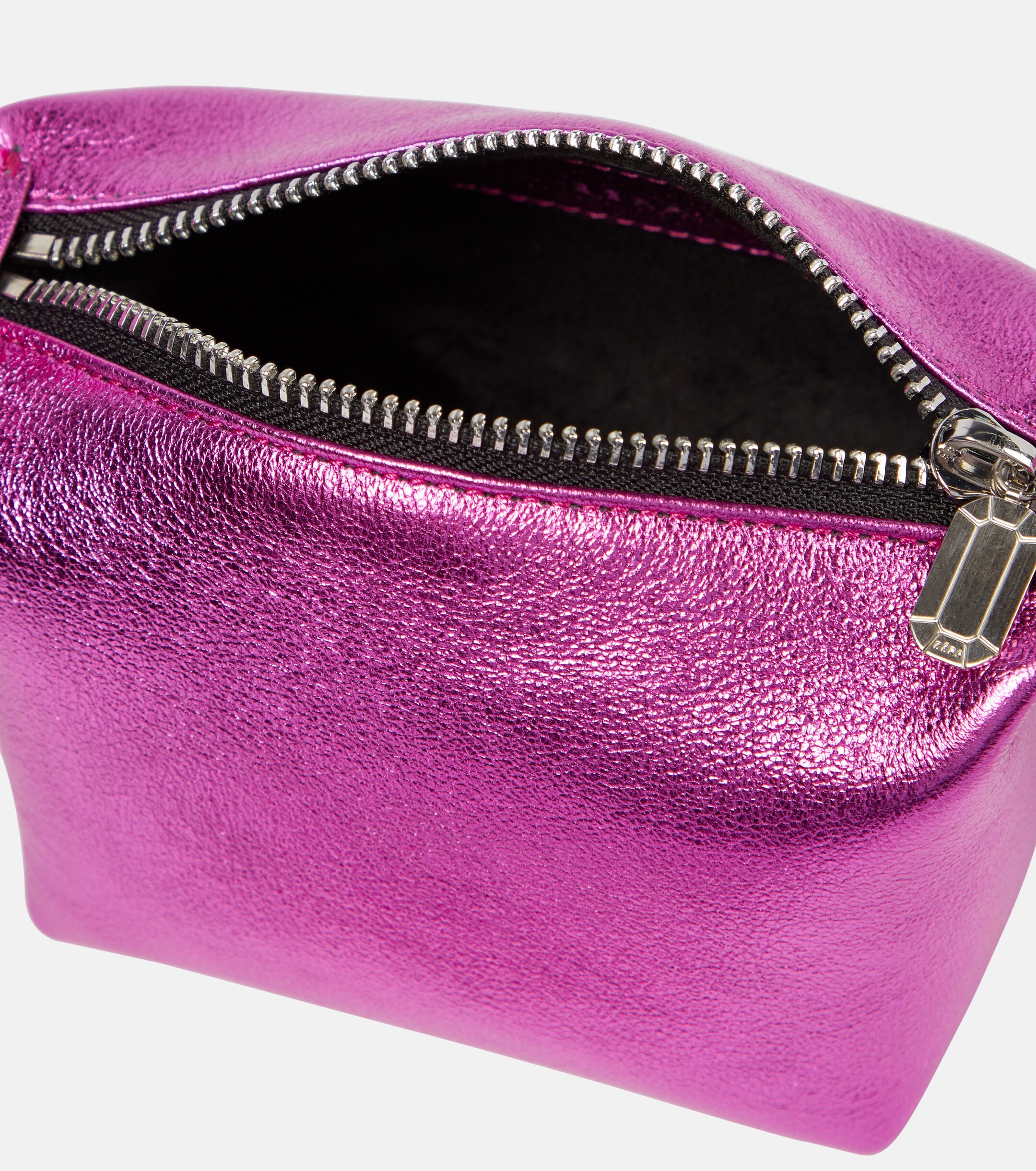 Eéra Moonbag metallic leather clutch thumbnail
