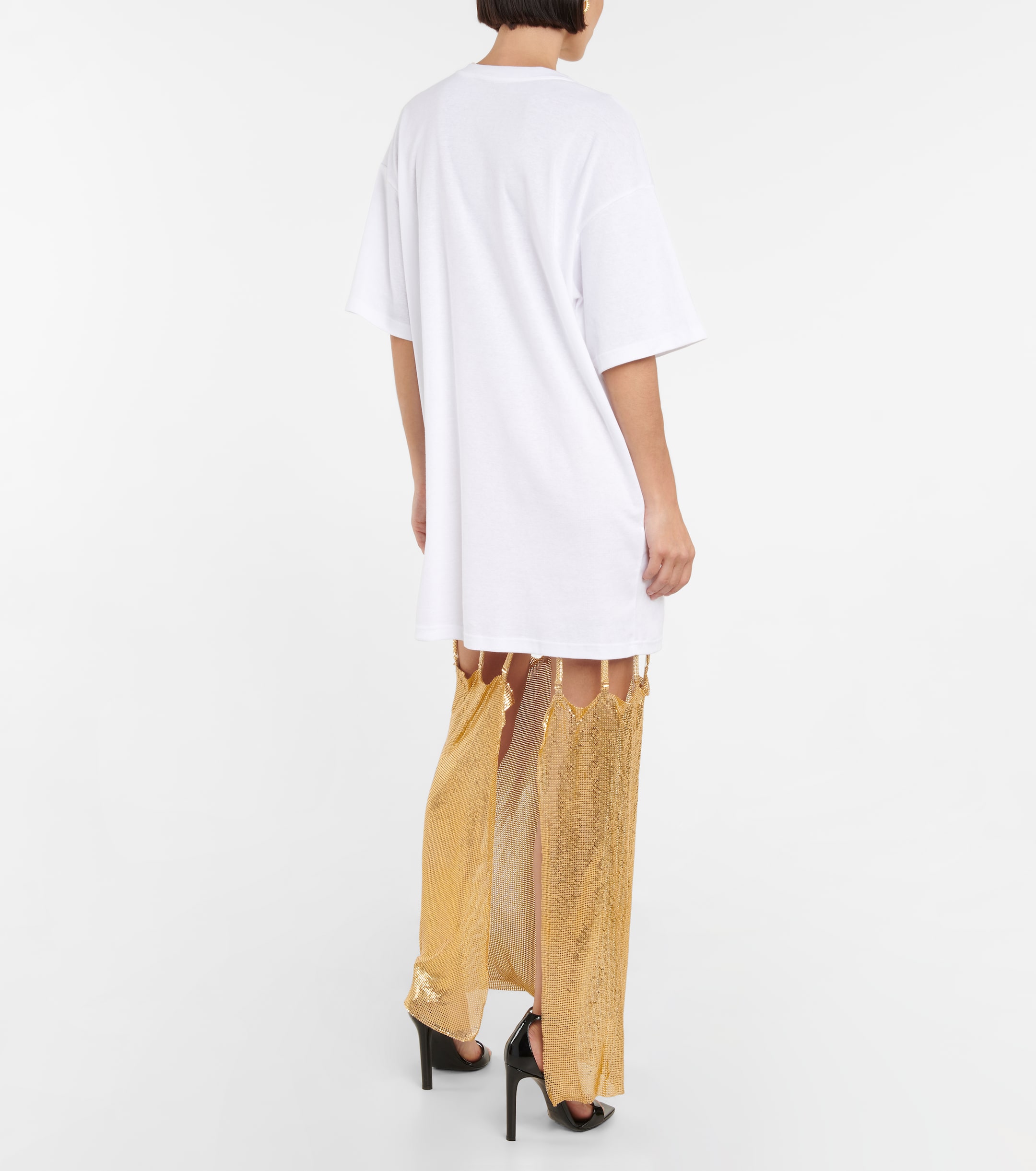 CHRISTOPHER KANE Christopher Kane Embellished cotton T-shirt