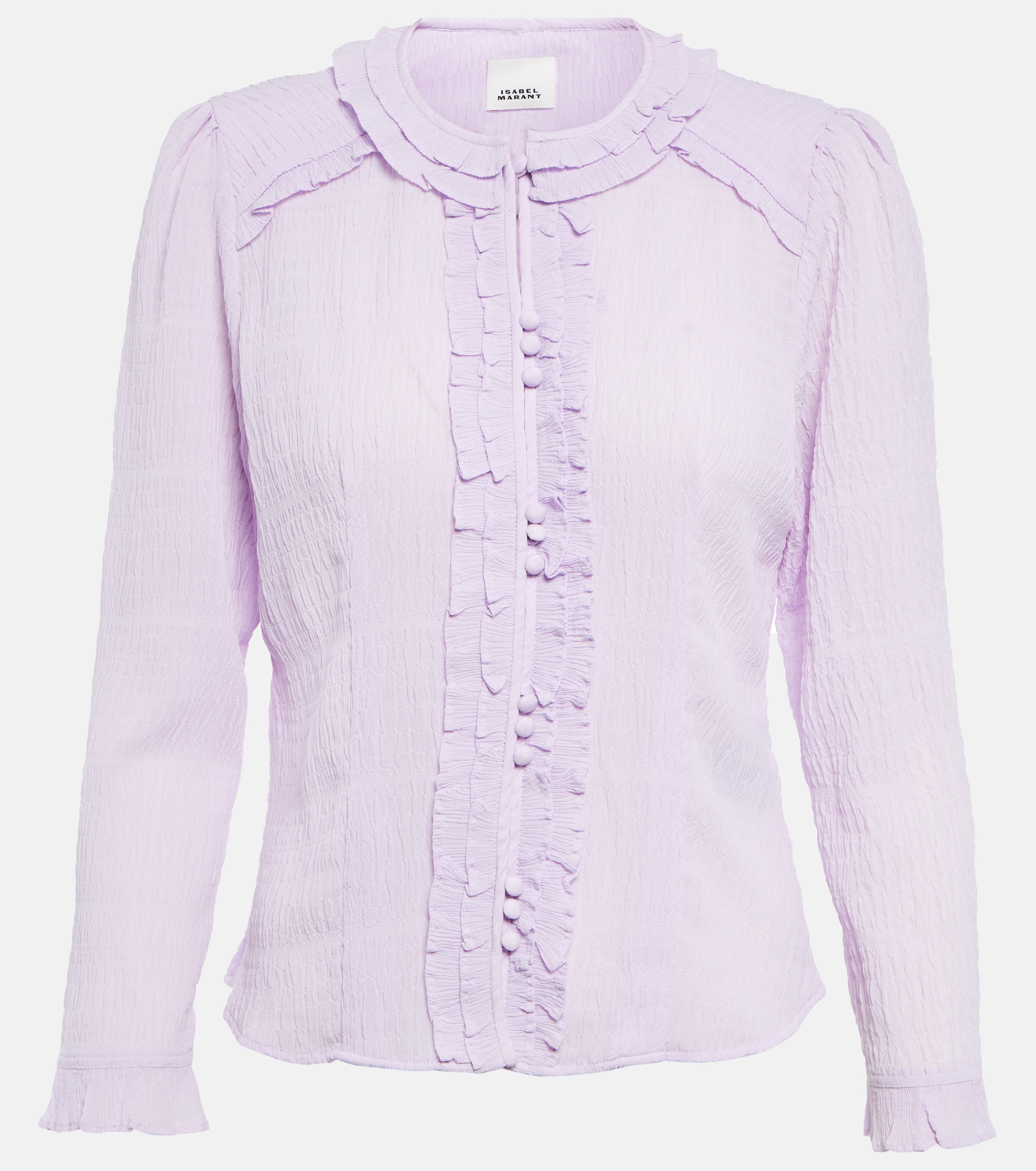 Isabel Marant Georgia shirred top thumbnail