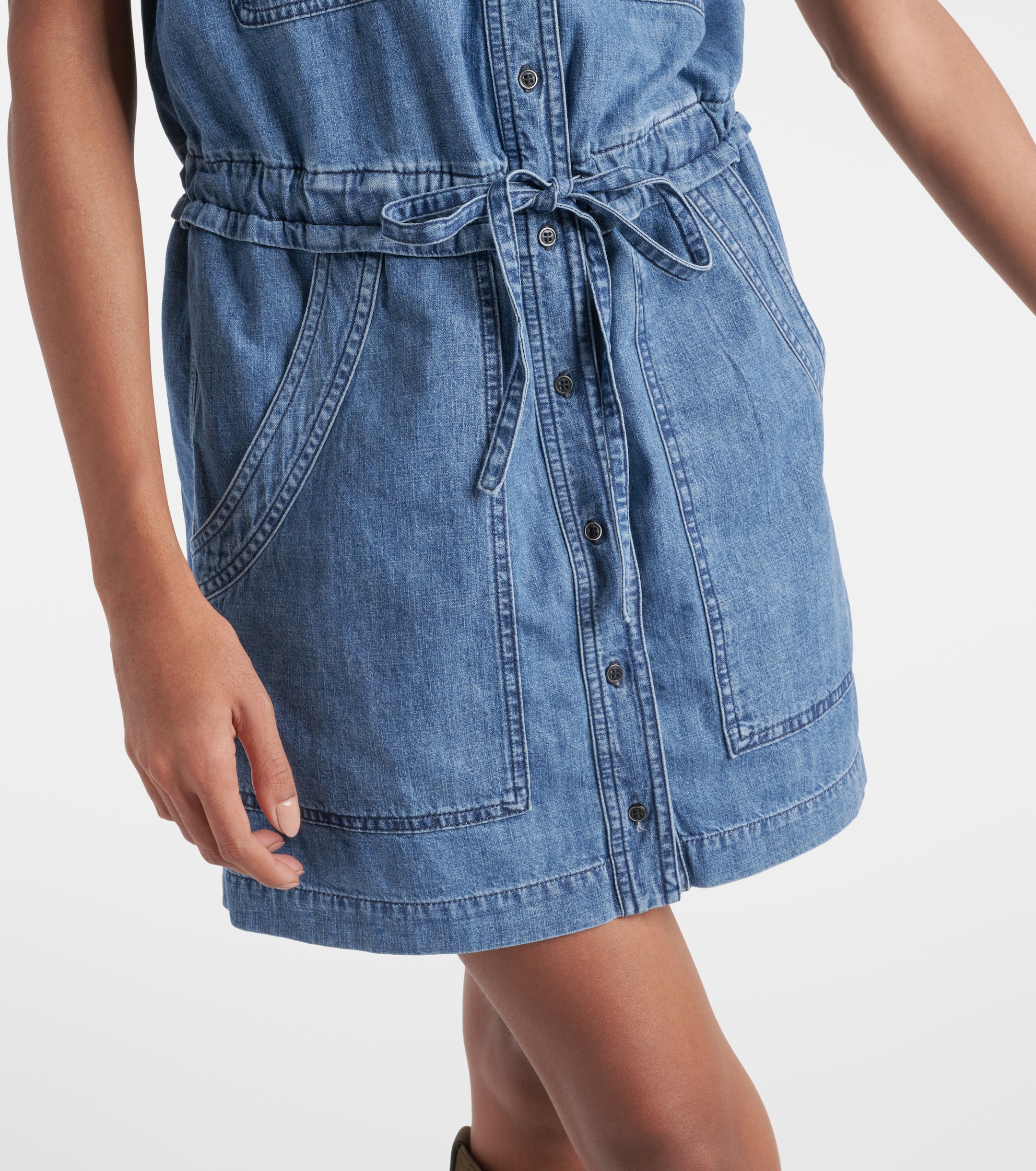 Marant Étoile Ines denim minidress