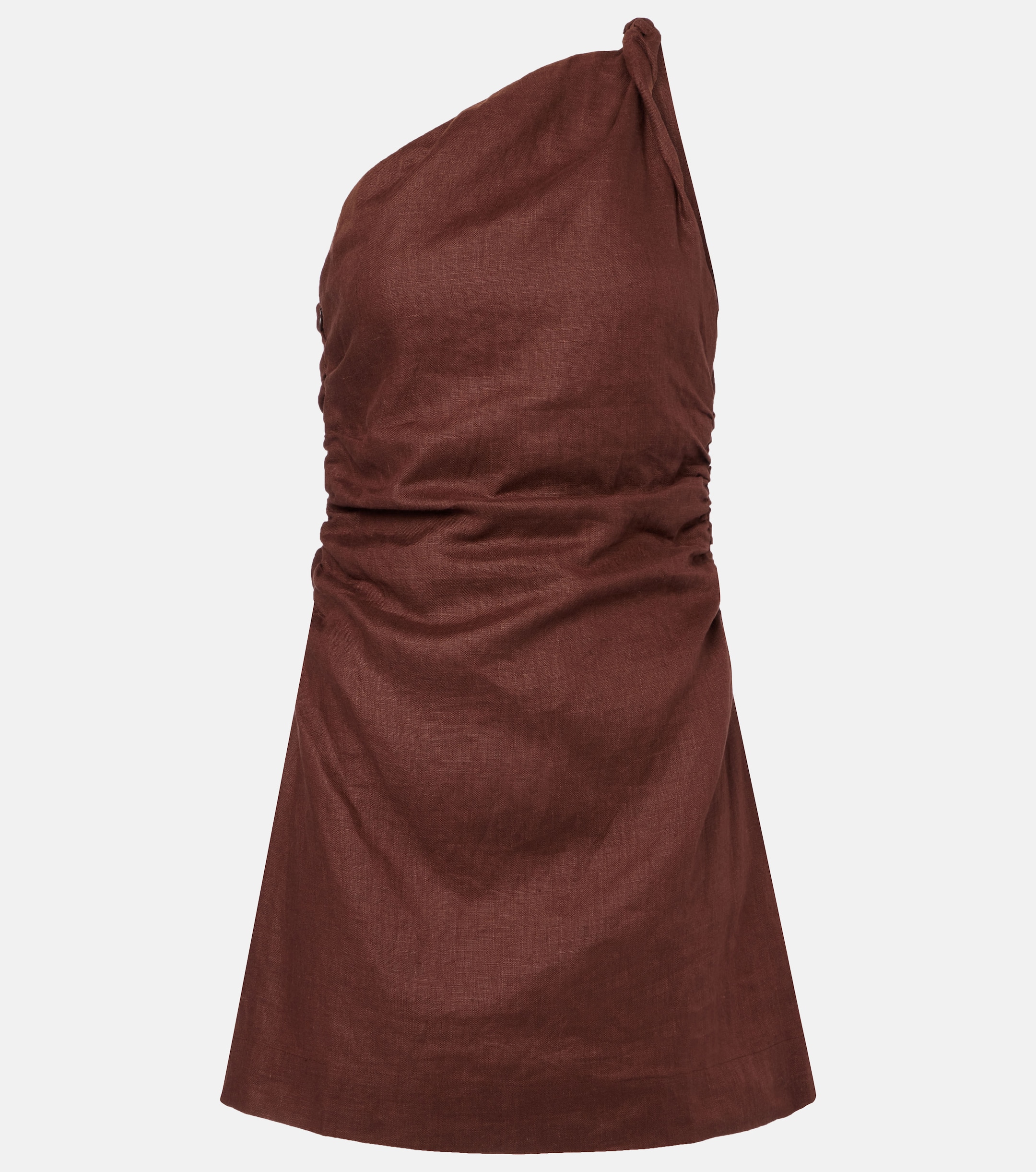 lace up back linen mini dress Perfect Always Linen Mini Dress