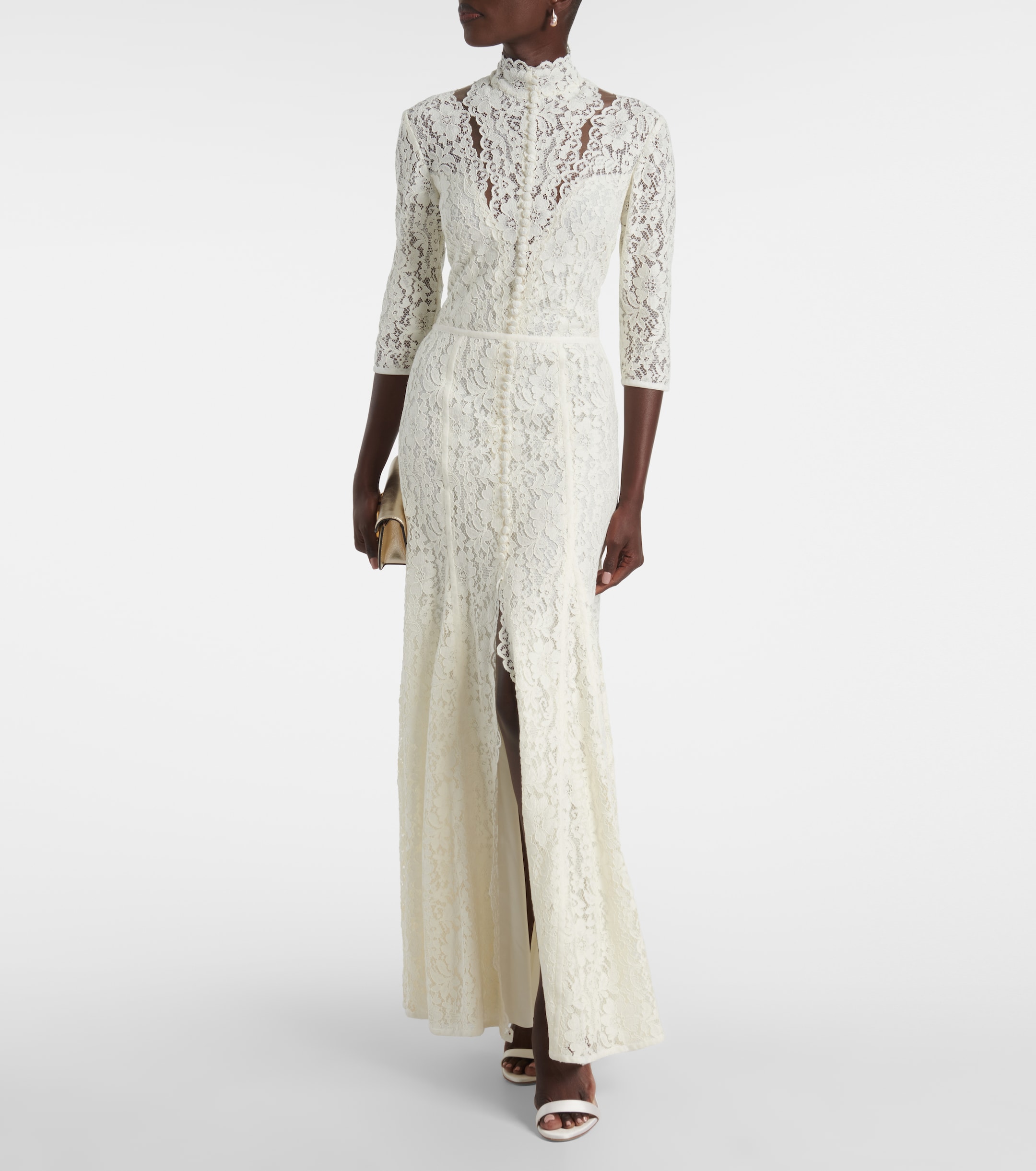 Costarellos Lace gown