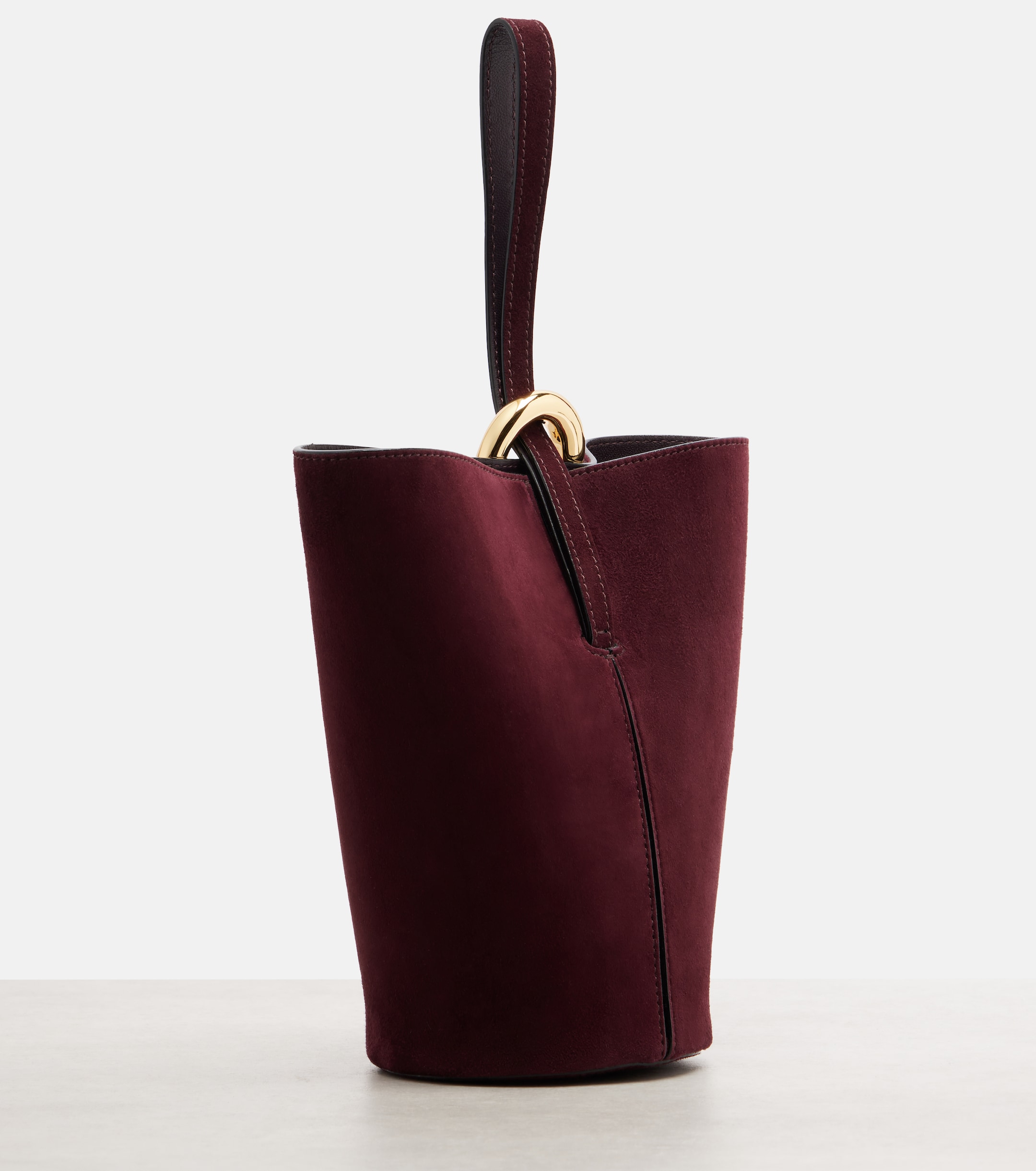Chloé Eden Treasures Small suede bucket bag