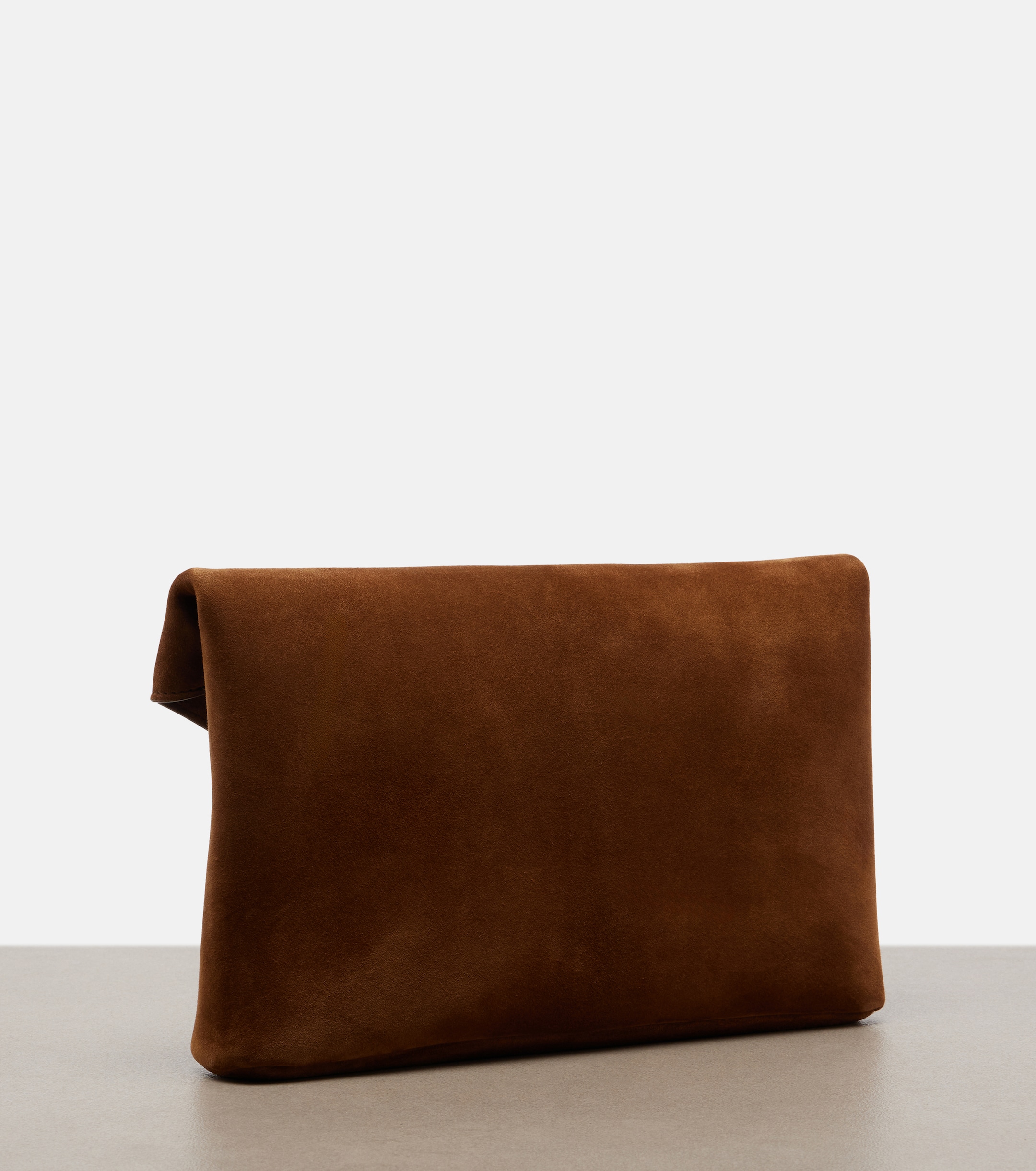 Saint Laurent Cassandre suede pouch