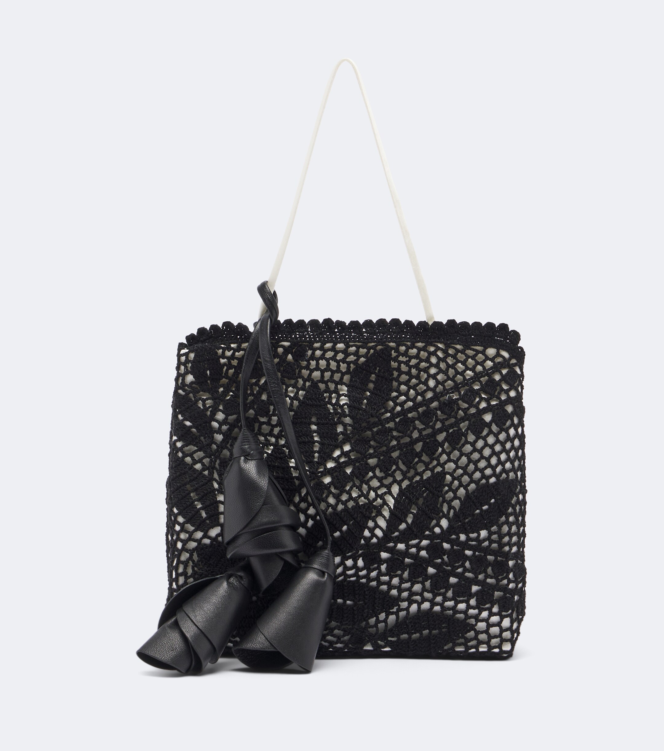 Magda Butrym Magda Butrym Julia crochet satin top-handle bag
