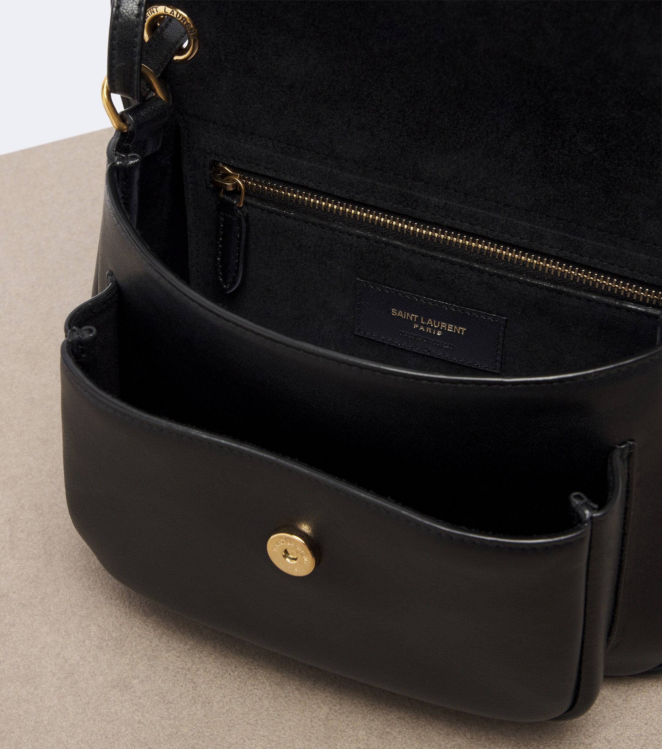 Saint Laurent Saint Laurent Niki Cassandre leather shoulder bag