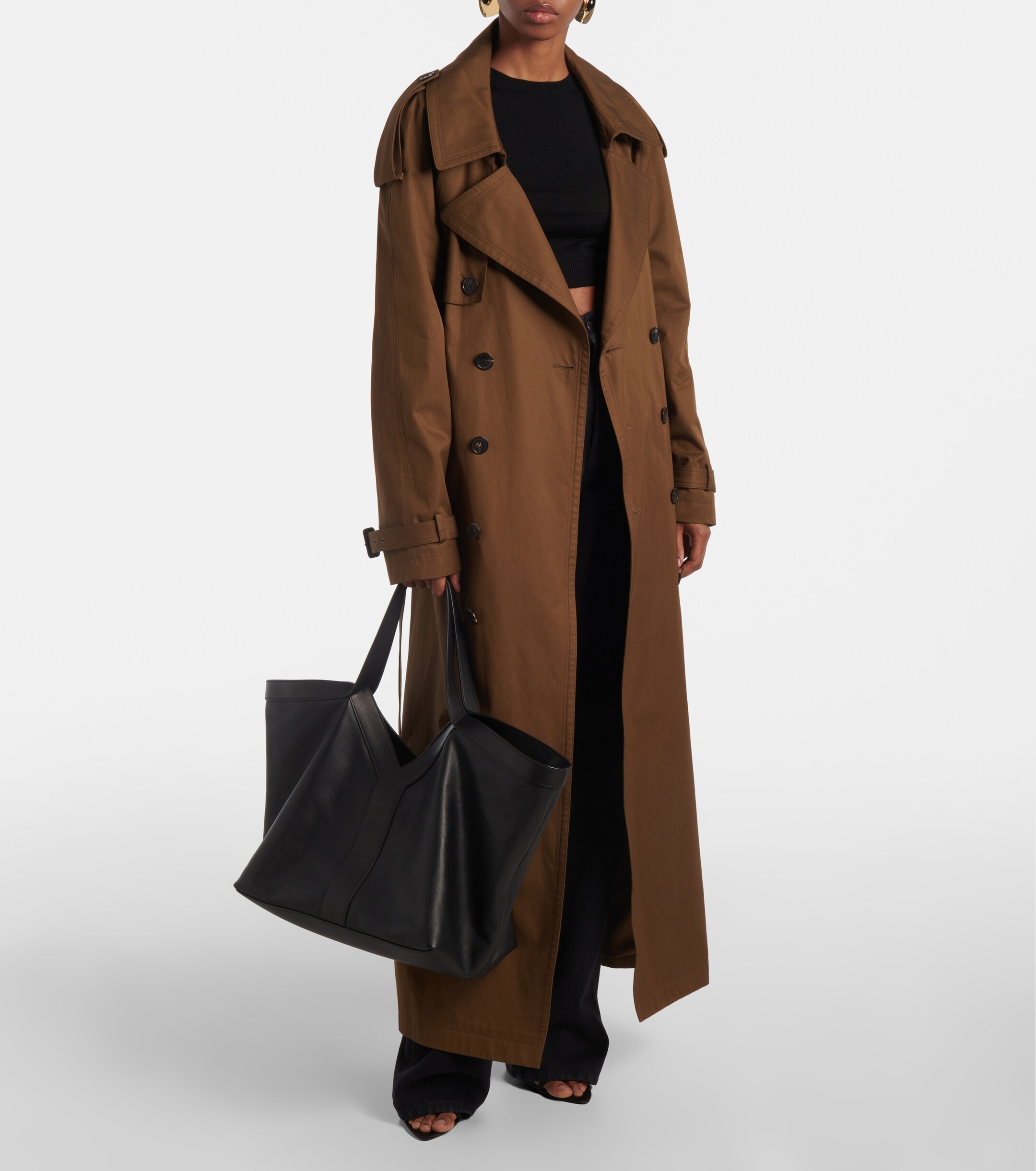 Saint Laurent Y leather tote bag